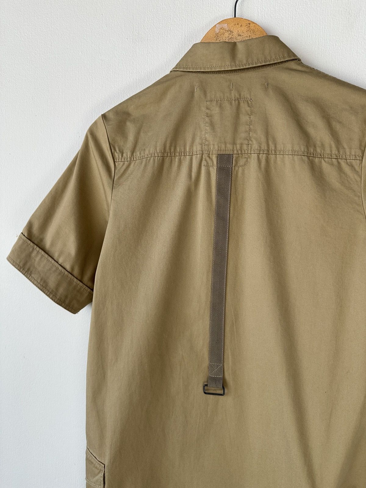 G-Star G-STAR RAW Rovic Shirt Utility Dress Short Sleeve Beige XS Size XS / US 0-2 / IT 36-38 - 8 Thumbnail