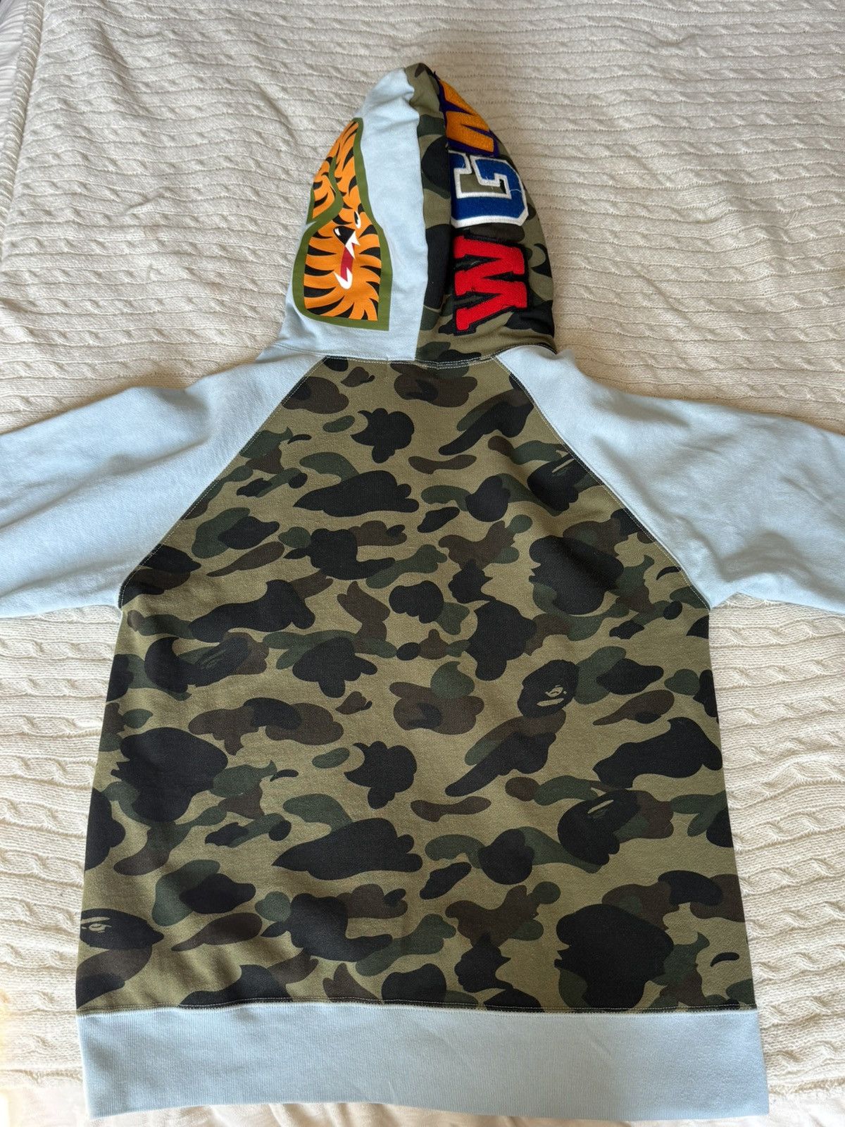 Bape Bape Shark Wide Half Zip Pullover Sax Colorway Size US L / EU 52-54 / 3 - 4 Thumbnail