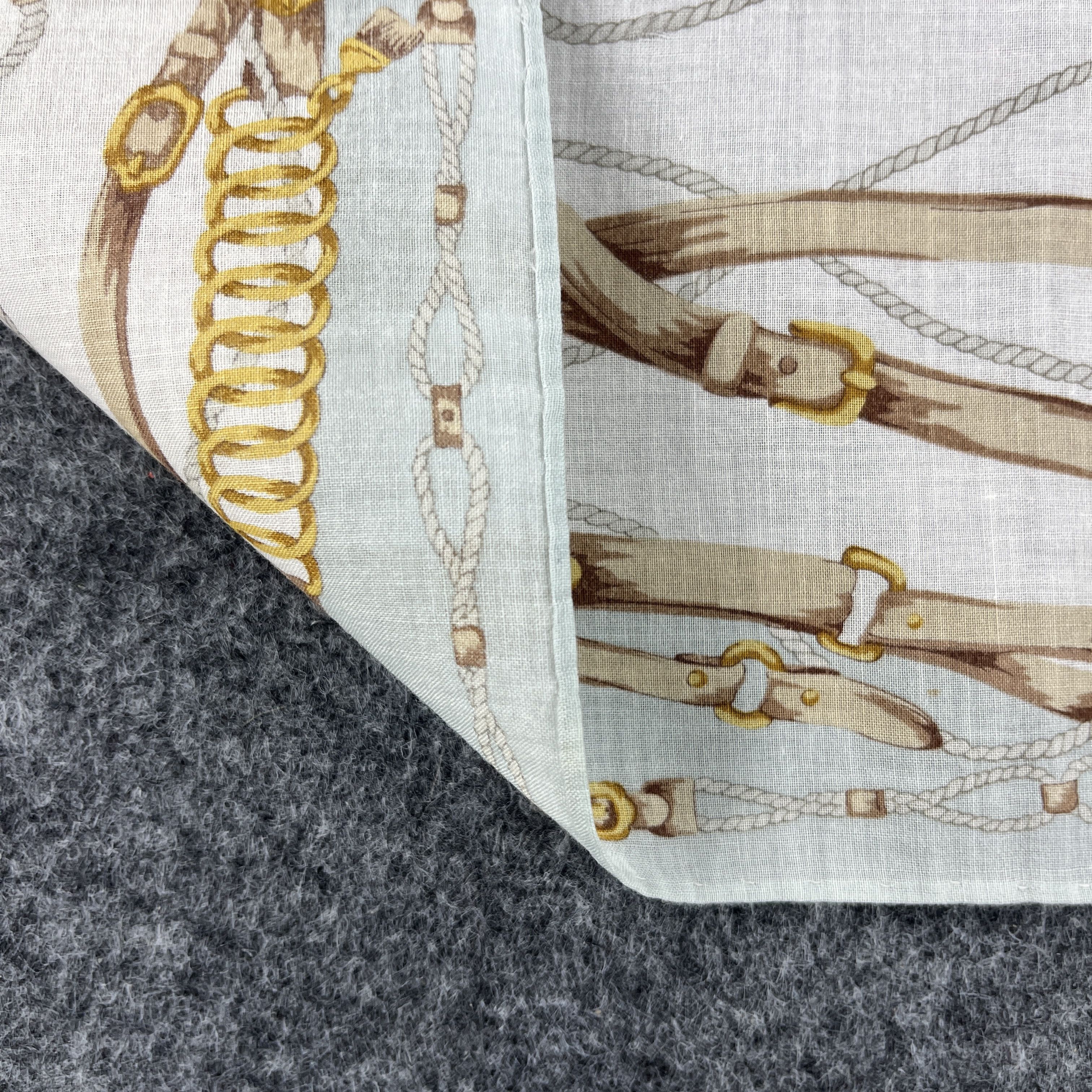 Burberry × Vintage Burberry Handkerchief / Bandana / Neckerchief B384 Size ONE SIZE - 7 Thumbnail