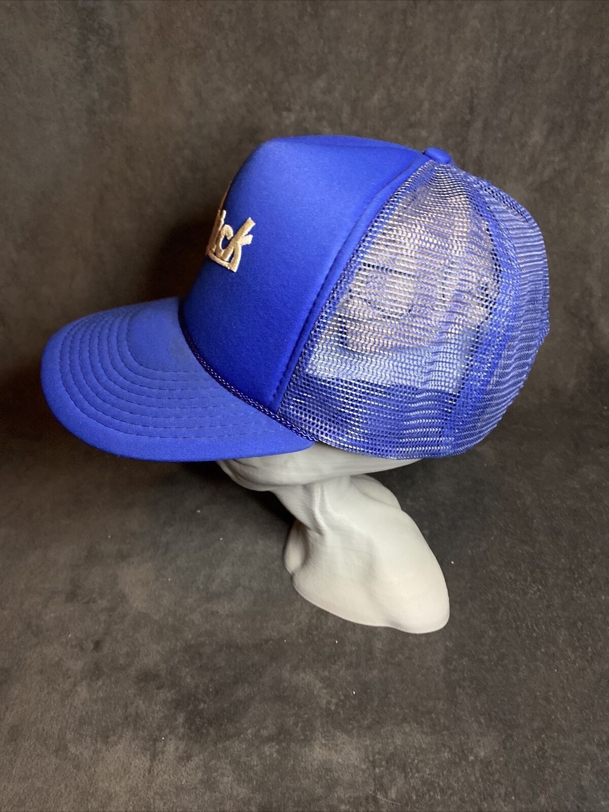 Other Vintage 80s Buick Trucker Hat Cap Mesh Embroidered Flawed Size ONE SIZE - 4 Thumbnail