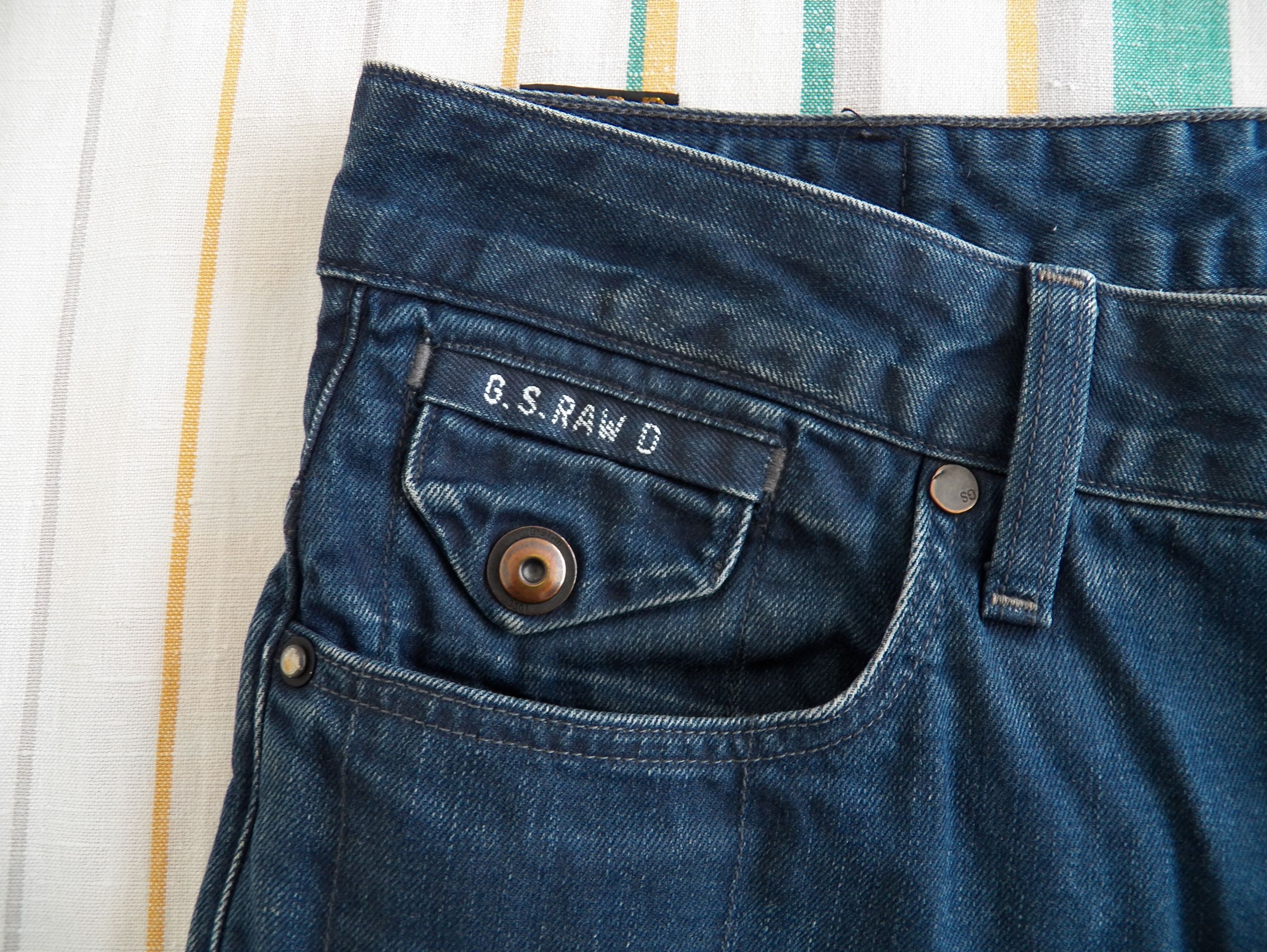 G-Star G-Star Morris Low Straight Jeans Mens W29 L32 L31? Washed Size US 29 - 7 Thumbnail