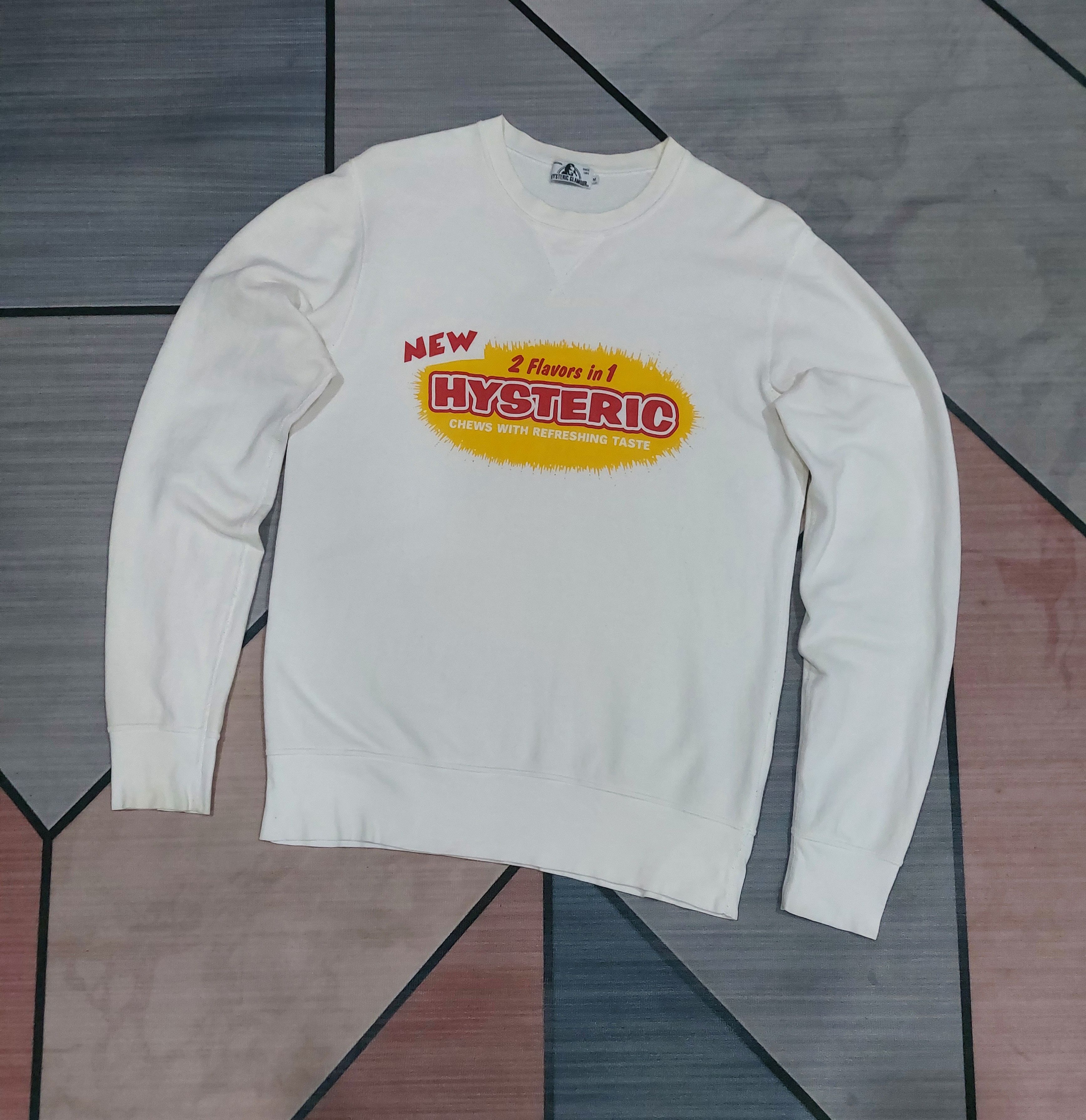 Hysteric Glamour HYSTERIC GLAMOUR 2 FLAVORS IN 1 SWEATSHIRT Size US S / EU 44-46 / 1 - 1 Thumbnail
