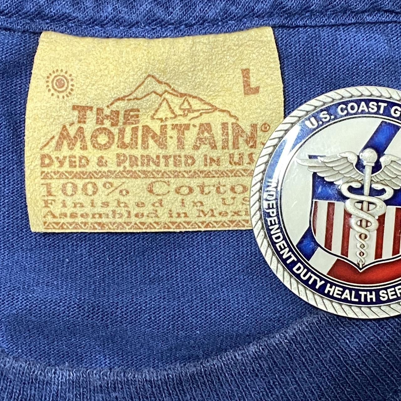 The Mountain Vintage The Mountain Blue Bald Eagle Military Tee Size Large Size US L / EU 52-54 / 3 - 4 Thumbnail