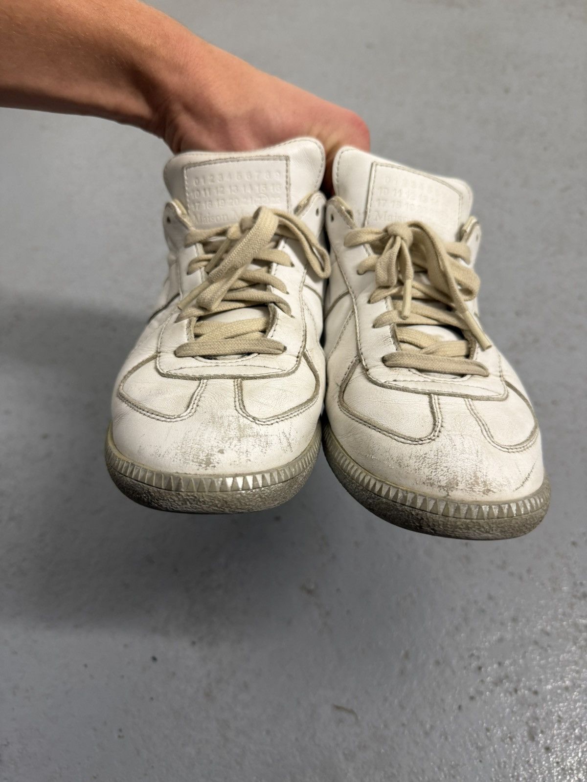 Maison Margiela Maison Margiela Gat Replica Sneakers Size US 9.5 / IT 39.5 - 13 Thumbnail