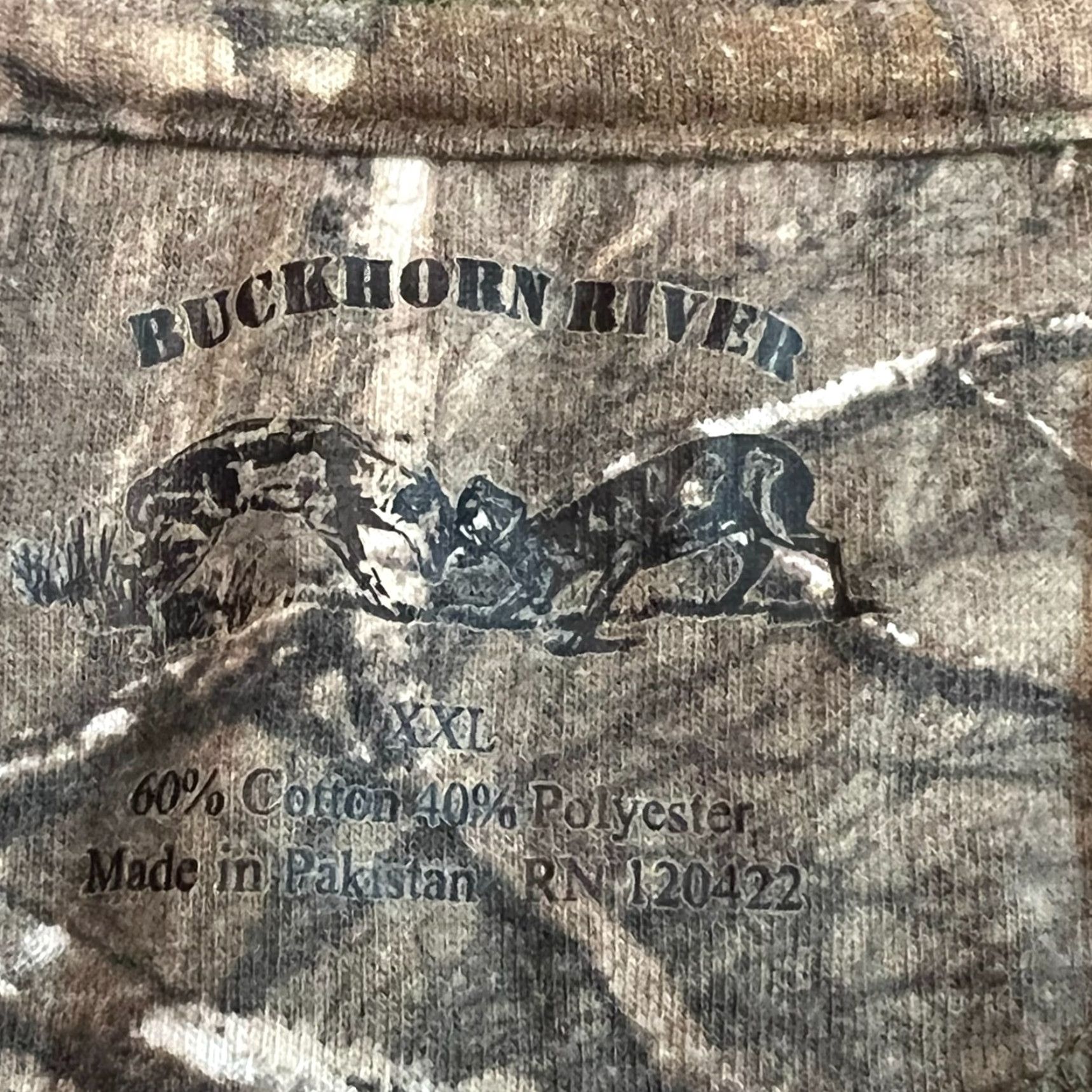 Realtree Realtree Buckthorn River Real Tree Camo Graphics Tee XXL Mens Shirt Casual Beige Camouflage 2XL Size US XXL / EU 58 / 5 - 6 Thumbnail