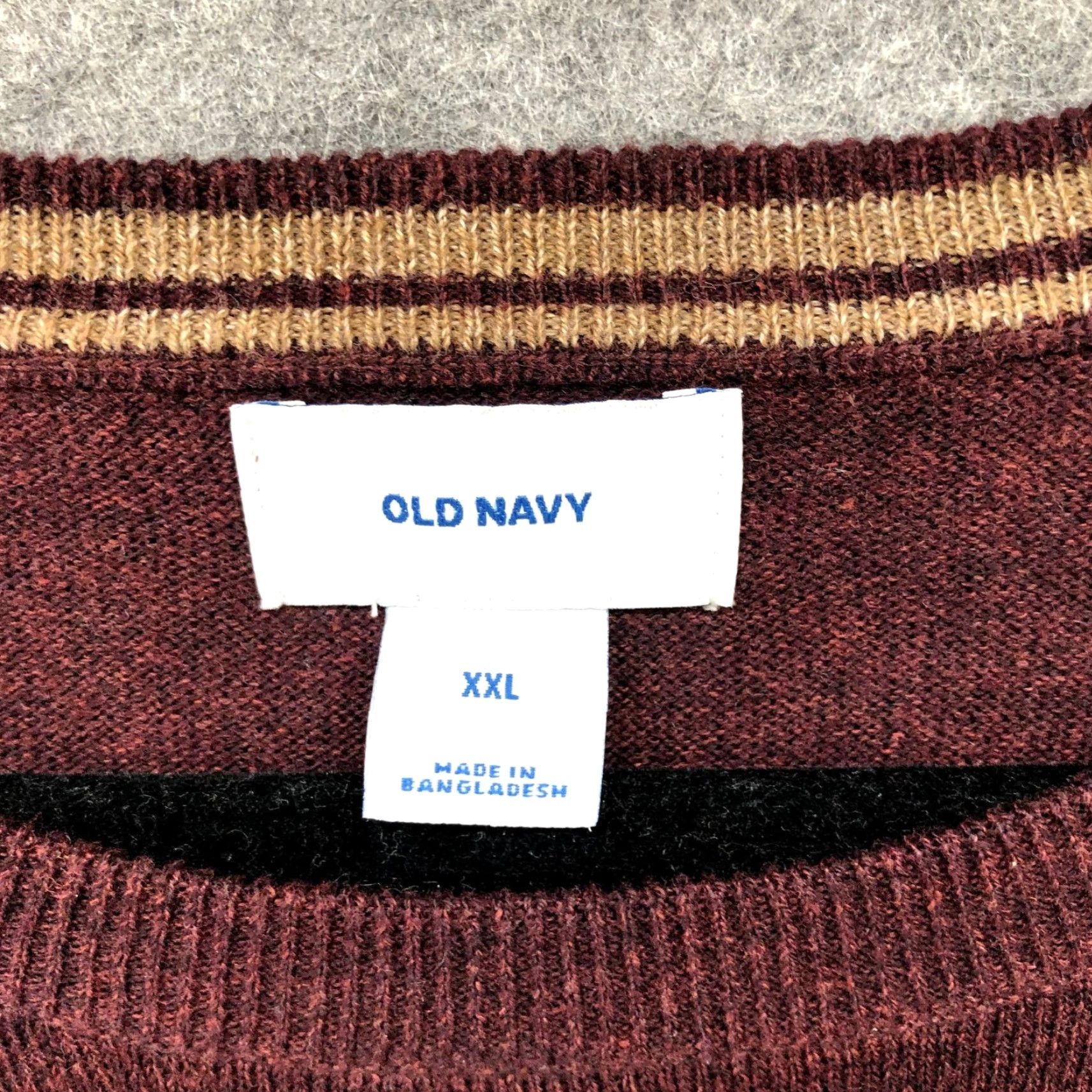 Old Navy OLD NAVY Lightweight Sweater Mens XXL Red Crewneck Knit Pullover Classic Preppy Size US XXL / EU 58 / 5 - 5 Thumbnail