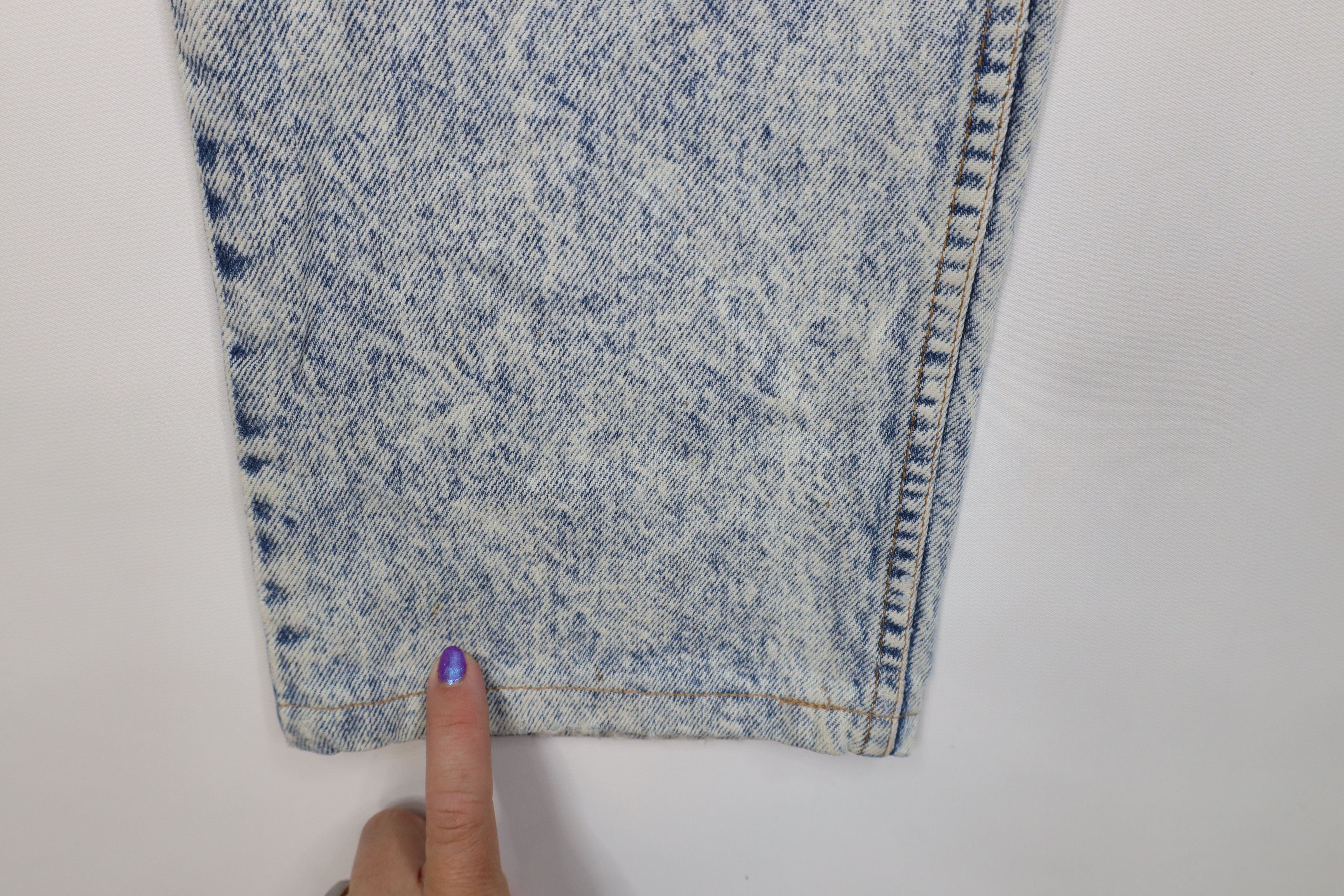 Levi's Vintage 80s 90s Levis 540 Acid Wash Relaxed Fit Jeans USA Size US 32 / EU 48 - 5 Thumbnail