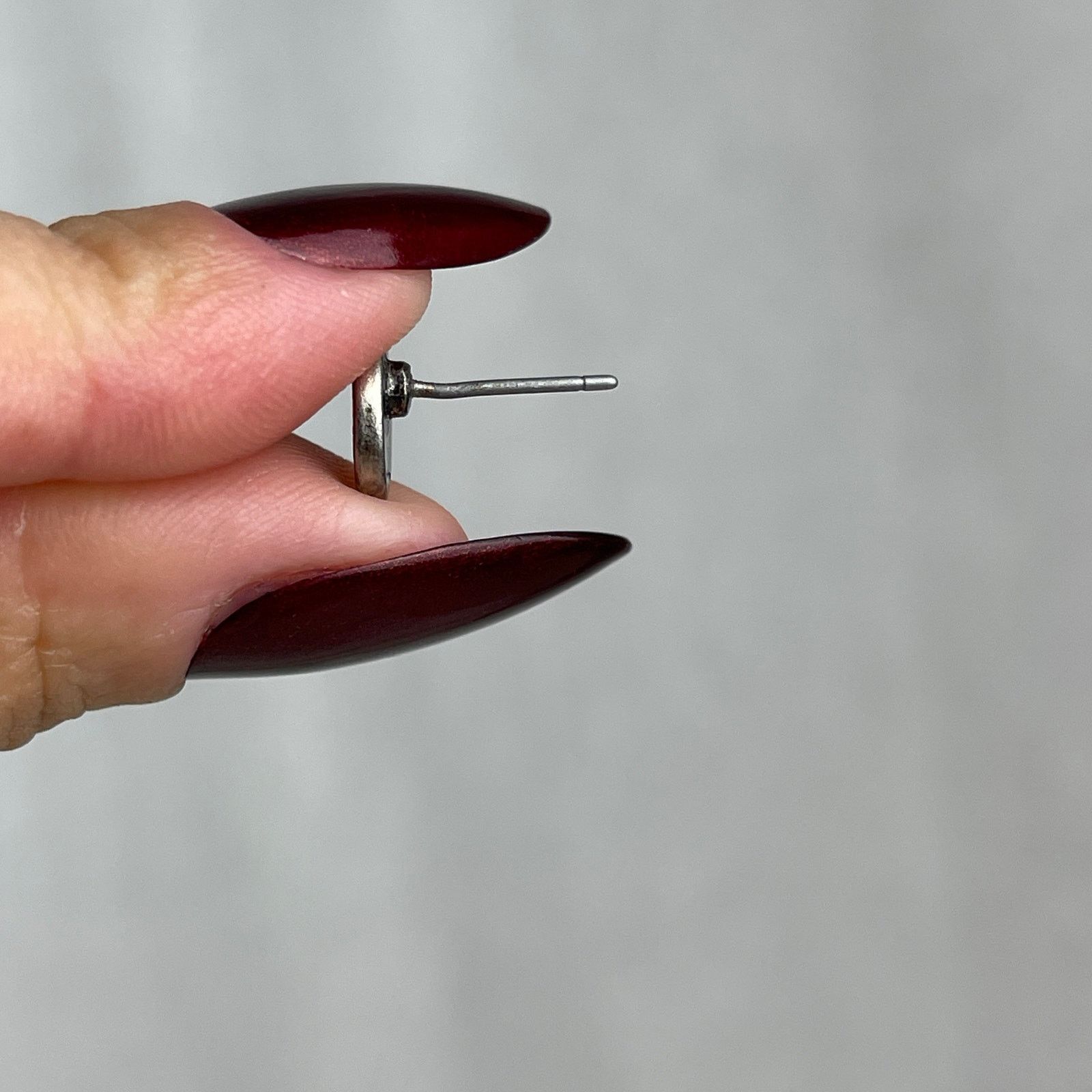 American Eagle Outfitters American Eagle Outfitters Silver Stud Earrings Rhinestones Size ONE SIZE - 19 Thumbnail