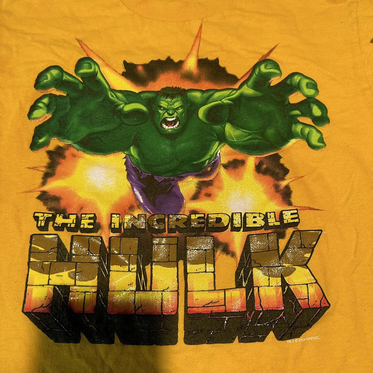 Marvel Comics × Vintage Marvel the Incredible Hulk Shirt Size US XXS / EU 40 - 2 Thumbnail