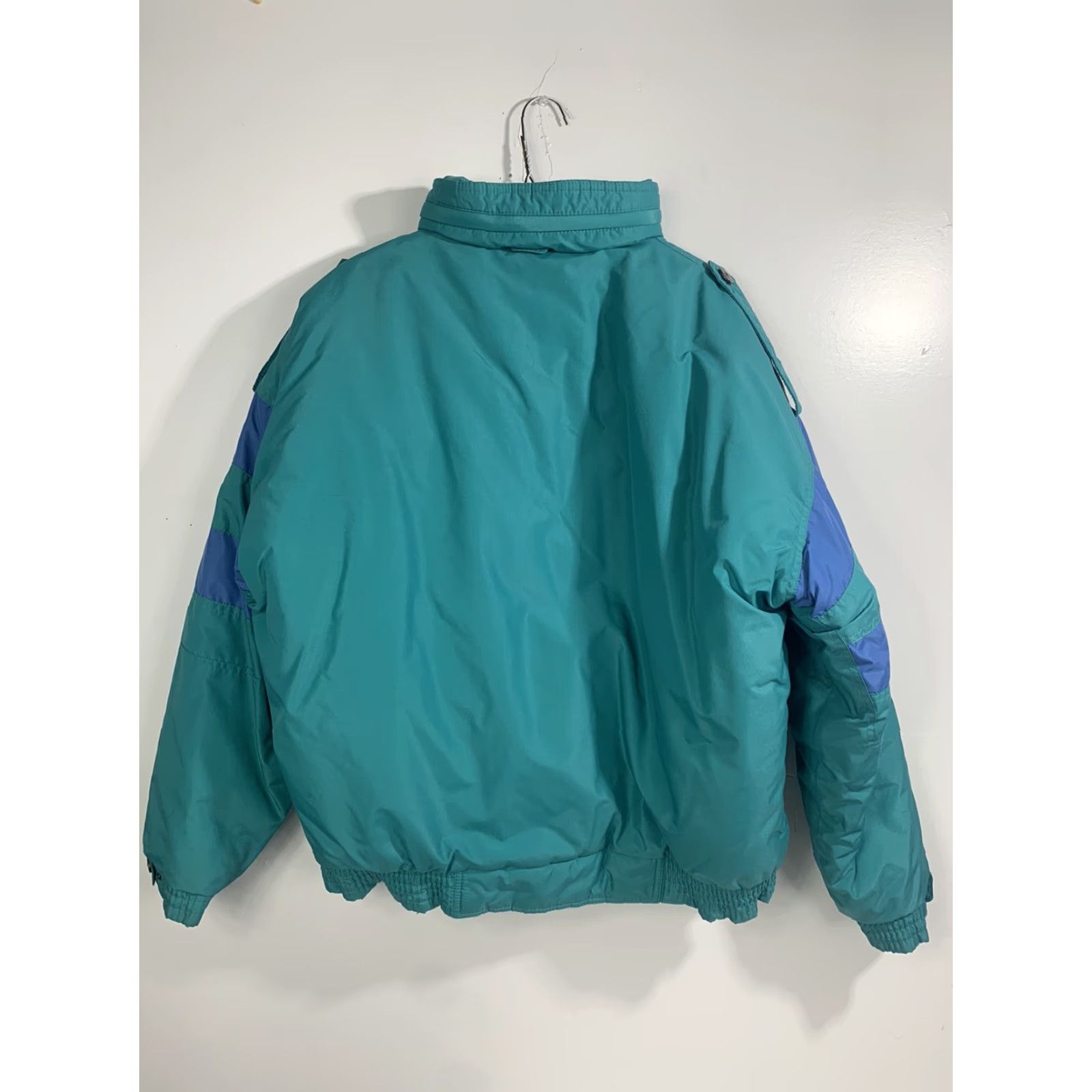 Vintage VINTAGE Sportime Actionwear Puffer Jacket Unisex Adults Size L Teal 90s Full Zip Size US L / EU 52-54 / 3 - 2 Thumbnail