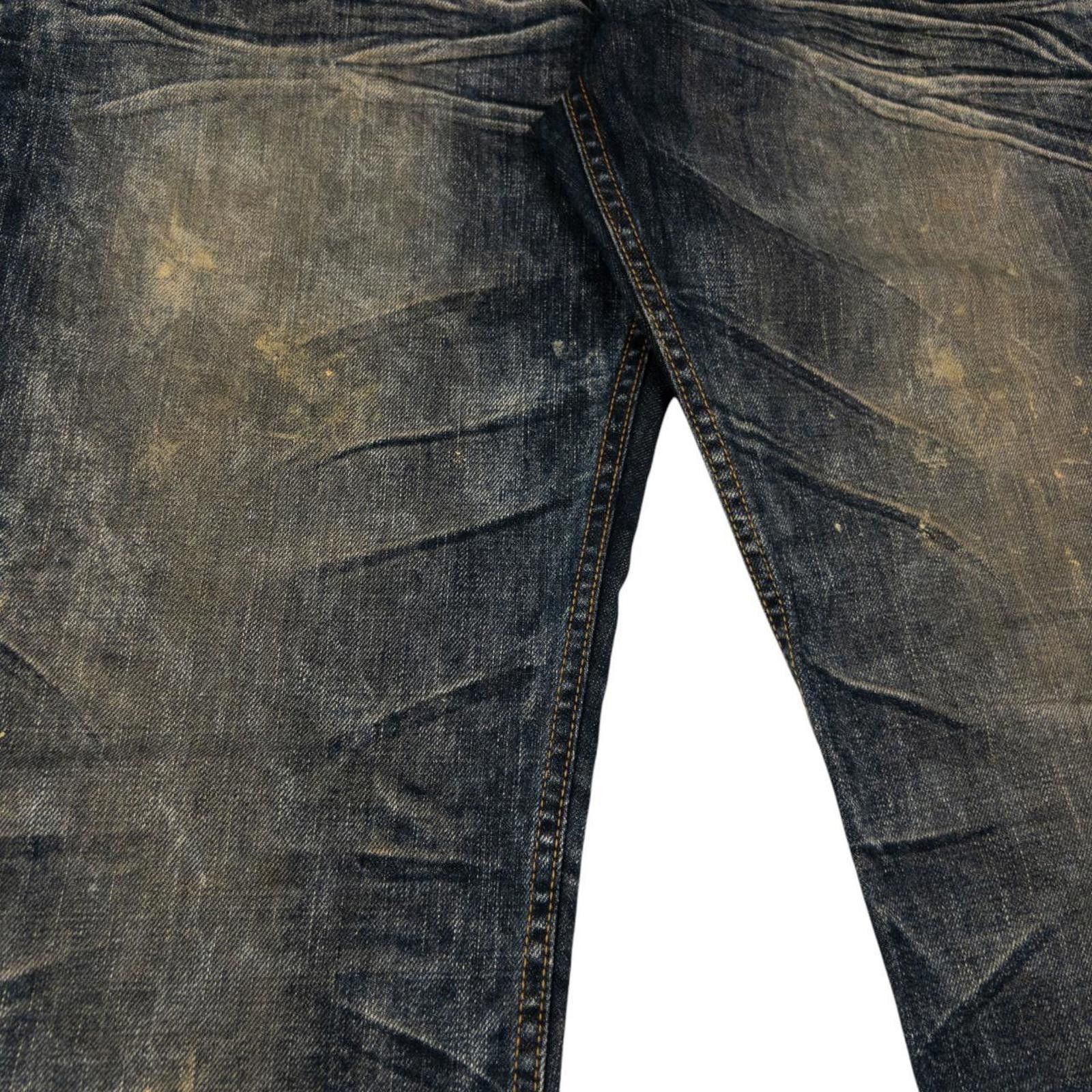 Other Vintage Big Train Embroidered Japanese Denim Jeans Size W35 Size US 35 - 8 Thumbnail