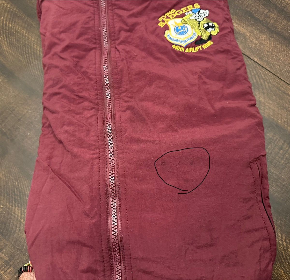 Weatherproof Weatherproof Men’s Maroon Flying Badgers-Hooded-Sz Med Size US M / EU 48-50 / 2 - 13 Thumbnail