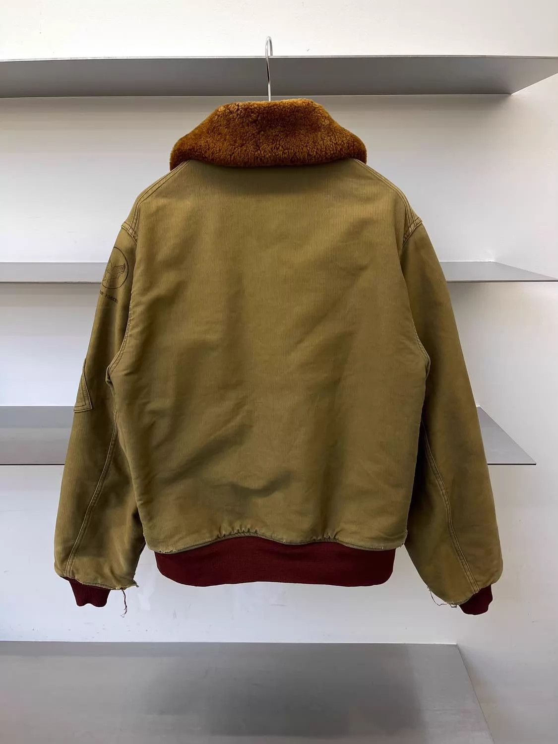 Buzz Rickson's Buzz Rickson’s BRKLYN Flight Jkt Shearling Distressed Tan M Size US M / EU 48-50 / 2 - 2 Thumbnail