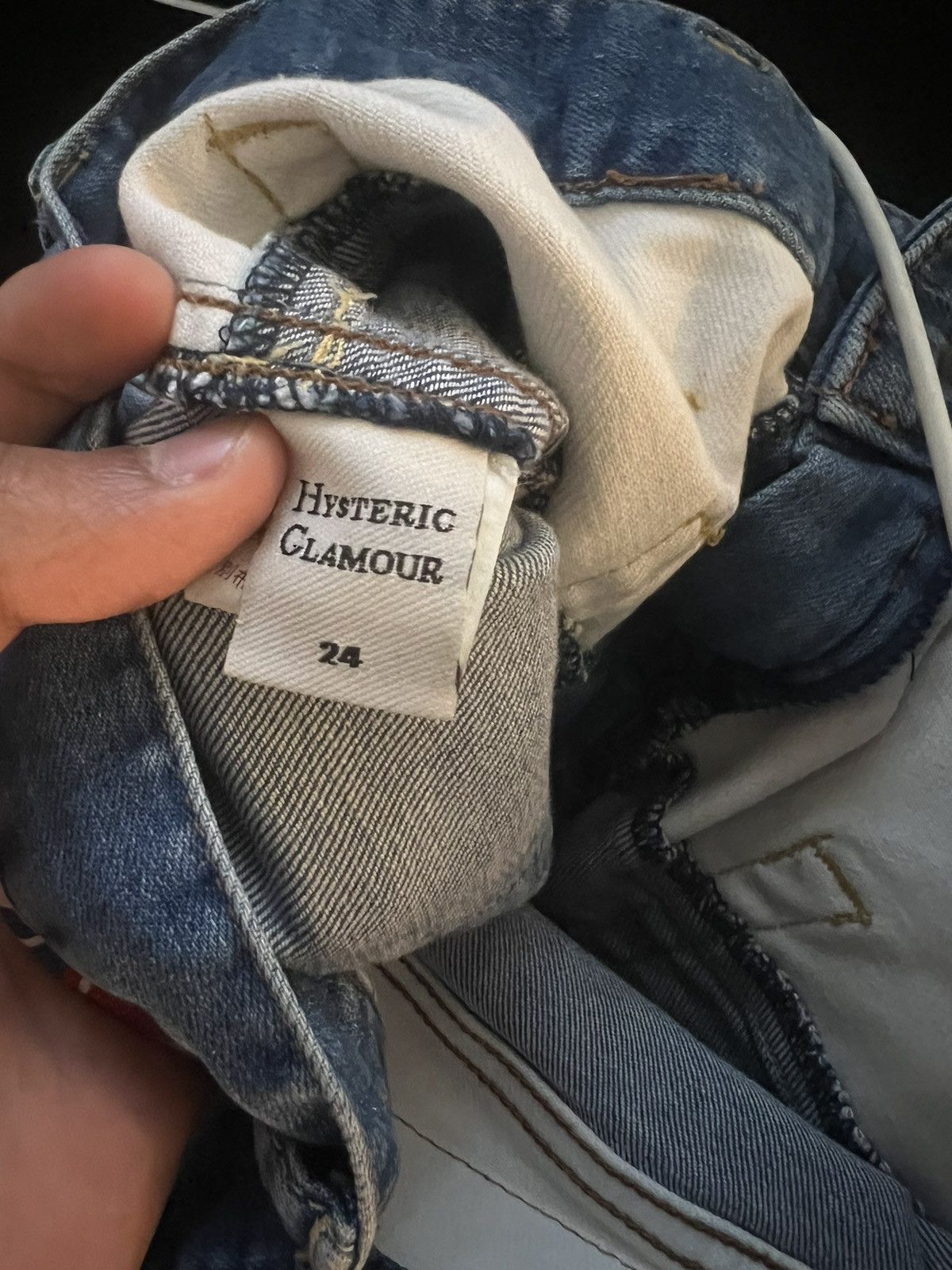 Hysteric Glamour Hysteric Glamour Hagis Kinky America Denim Jeans Size 24 Size US 26 / EU 42 - 9 Thumbnail