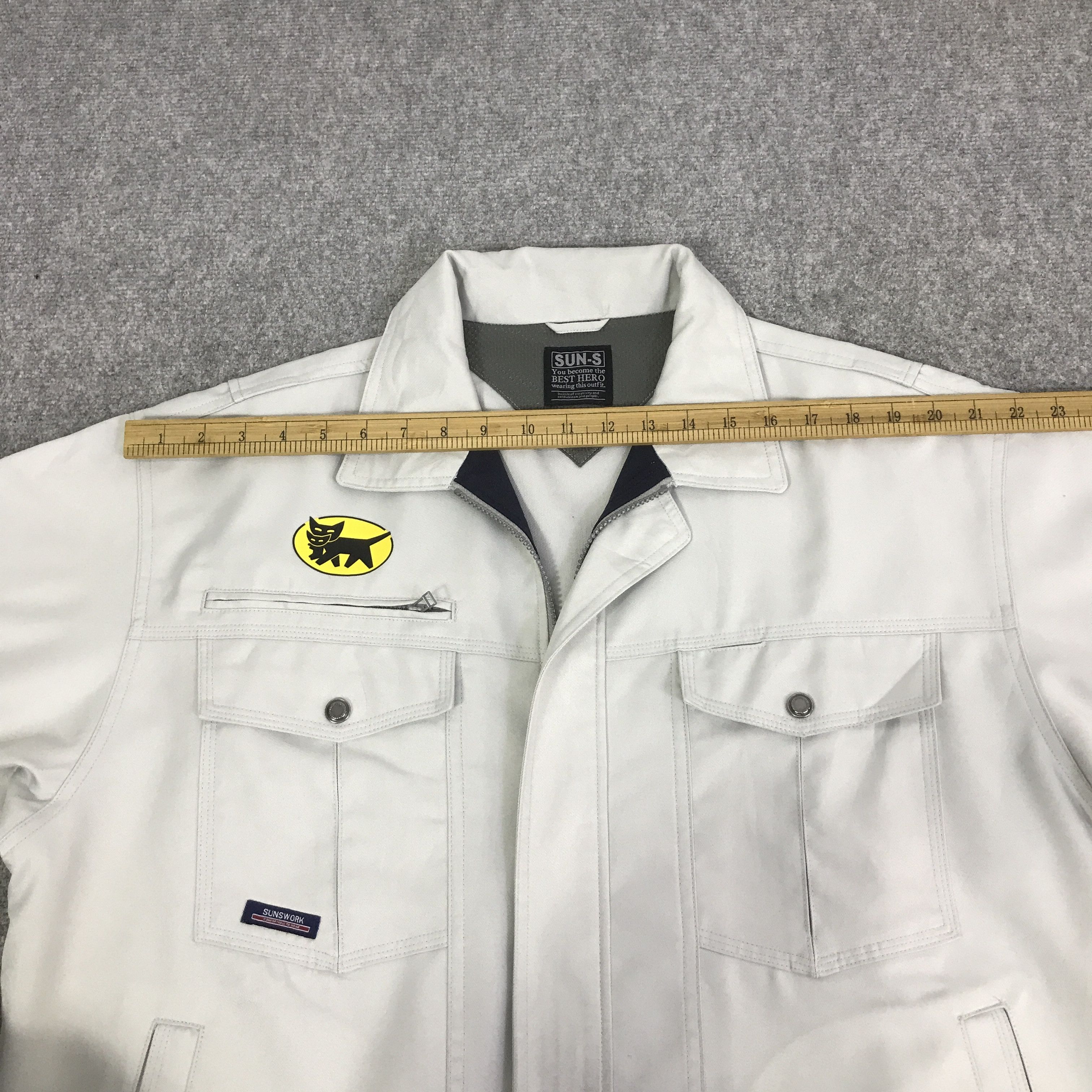Japanese Brand YAMATO TRANSPORT JAPAN WORK JACKET K84B5 Size US XL / EU 56 / 4 - 5 Thumbnail