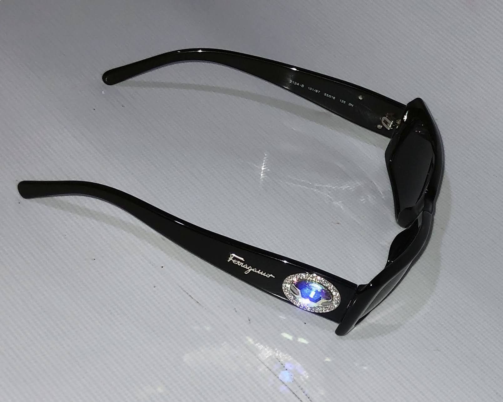 Salvatore Ferragamo PREOWNED AUTHENTIC SALVATORE FERRAGAMO SUNGLASSES EYEWEAR Size ONE SIZE - 3 Thumbnail