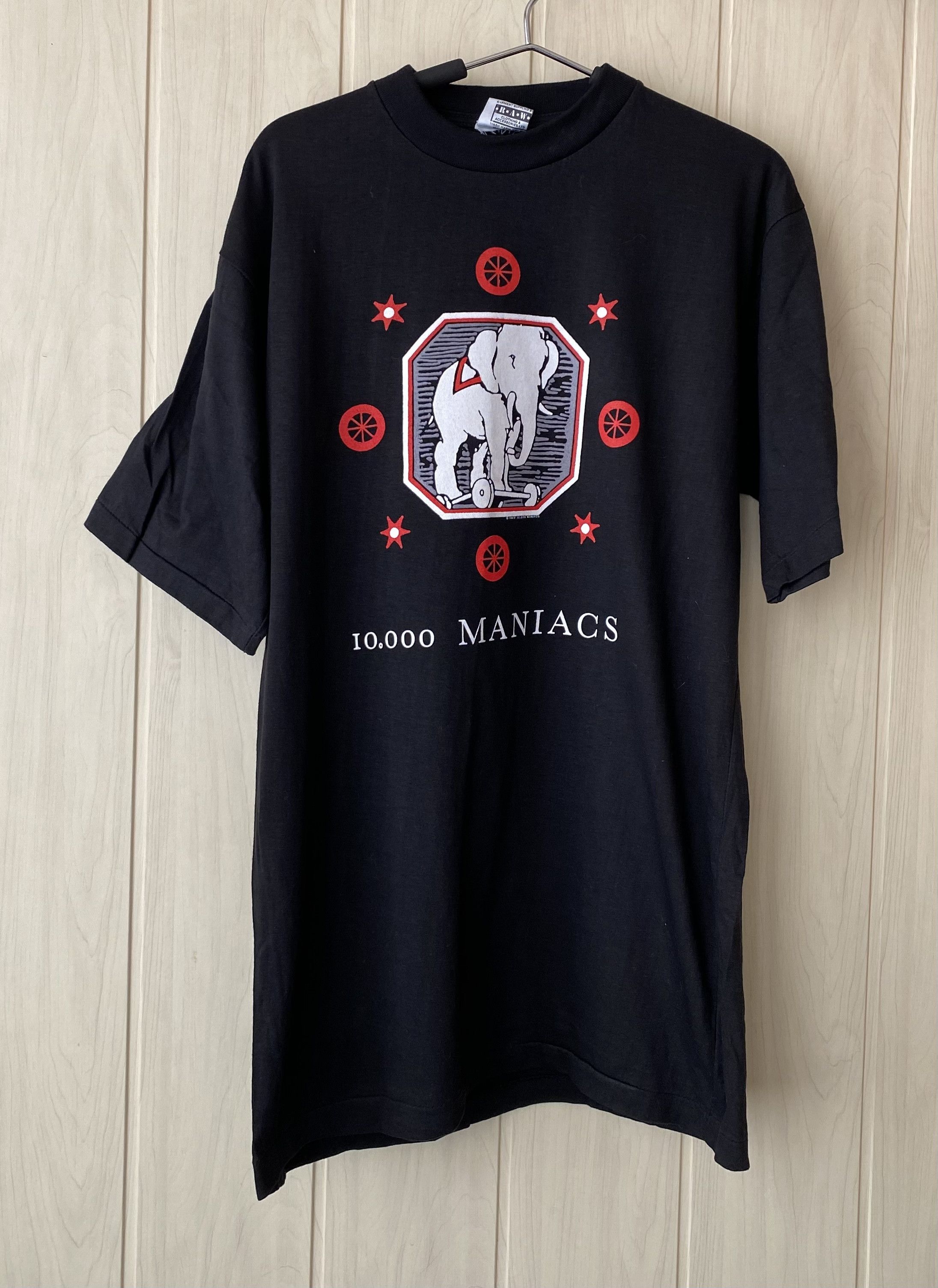 Band Tees × Vintage Vintage 1989 10,000 Maniacs blind man