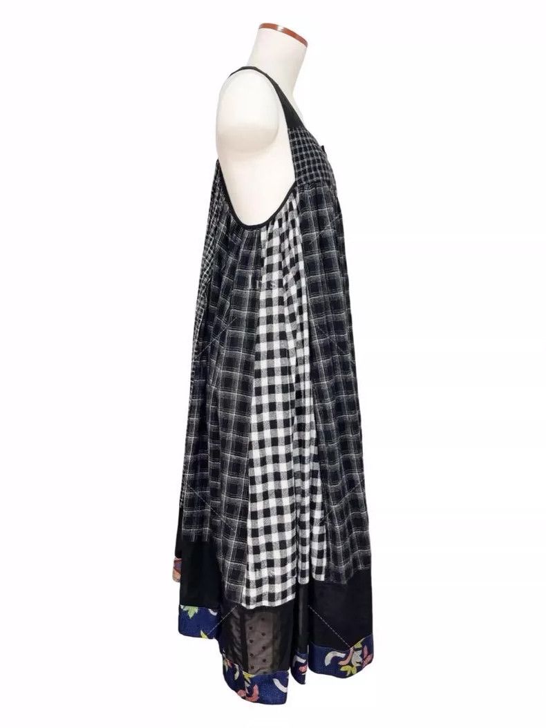 Comme des Garcons Comme Des Garcons Full-body mixed material splicing combin Size S / US 4 / IT 40 - 3 Thumbnail