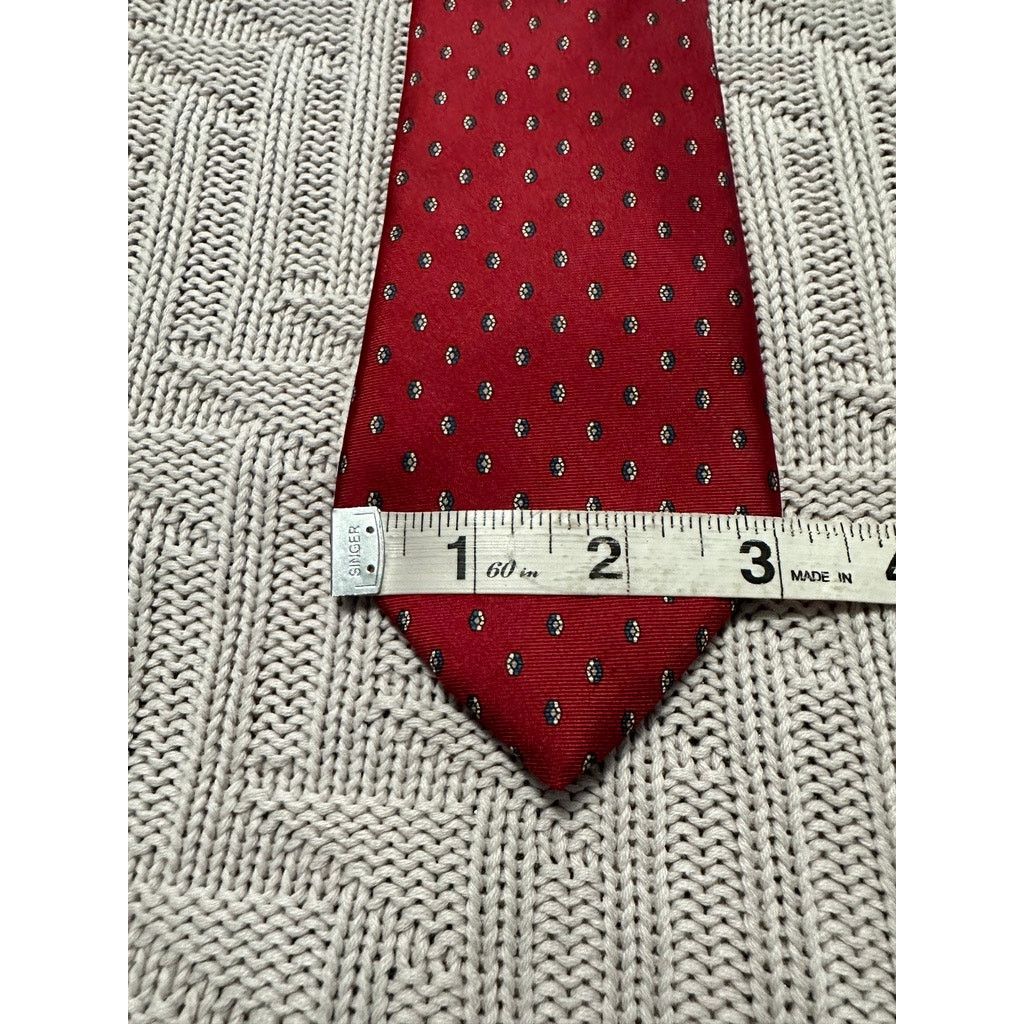 Vintage Vintage Giannelli red tie Size ONE SIZE - 4 Thumbnail