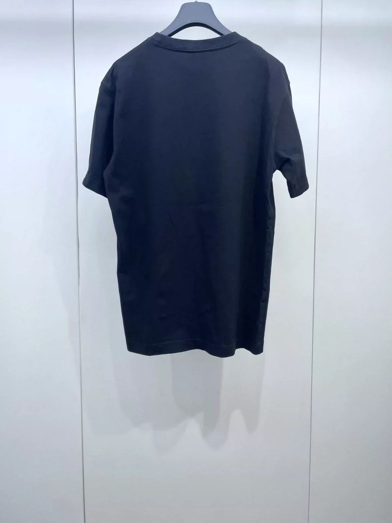 Dior Dior Embroidered logo black short sleeves Size S / US 4 / IT 40 - 2 Thumbnail