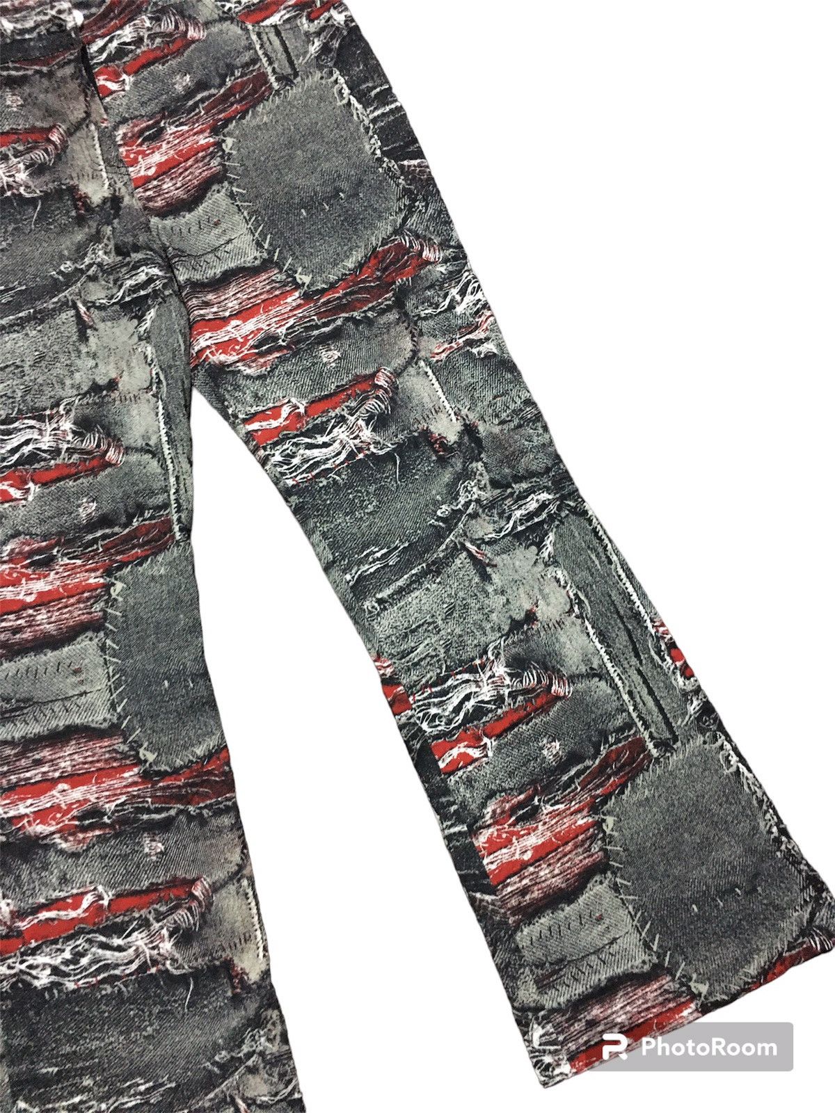 Japanese Brand 💥ACC OFFERS💥 Flare Maille Demoiselle Print ifsixlgbstyle Size US 29 - 8 Thumbnail