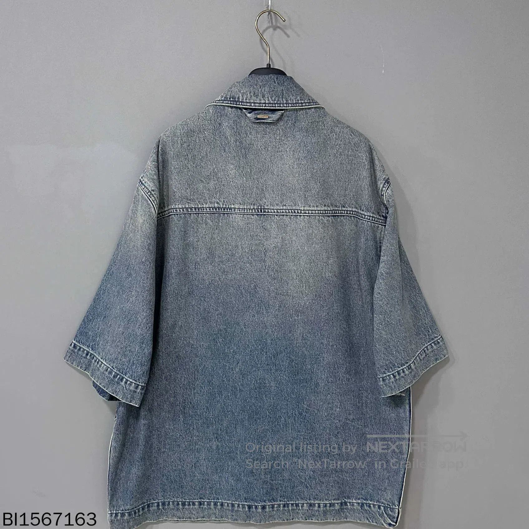 Louis Vuitton Louis Vuitton Embossed Denim Logging Jacket. Size US XL / EU 56 / 4 - 4 Thumbnail