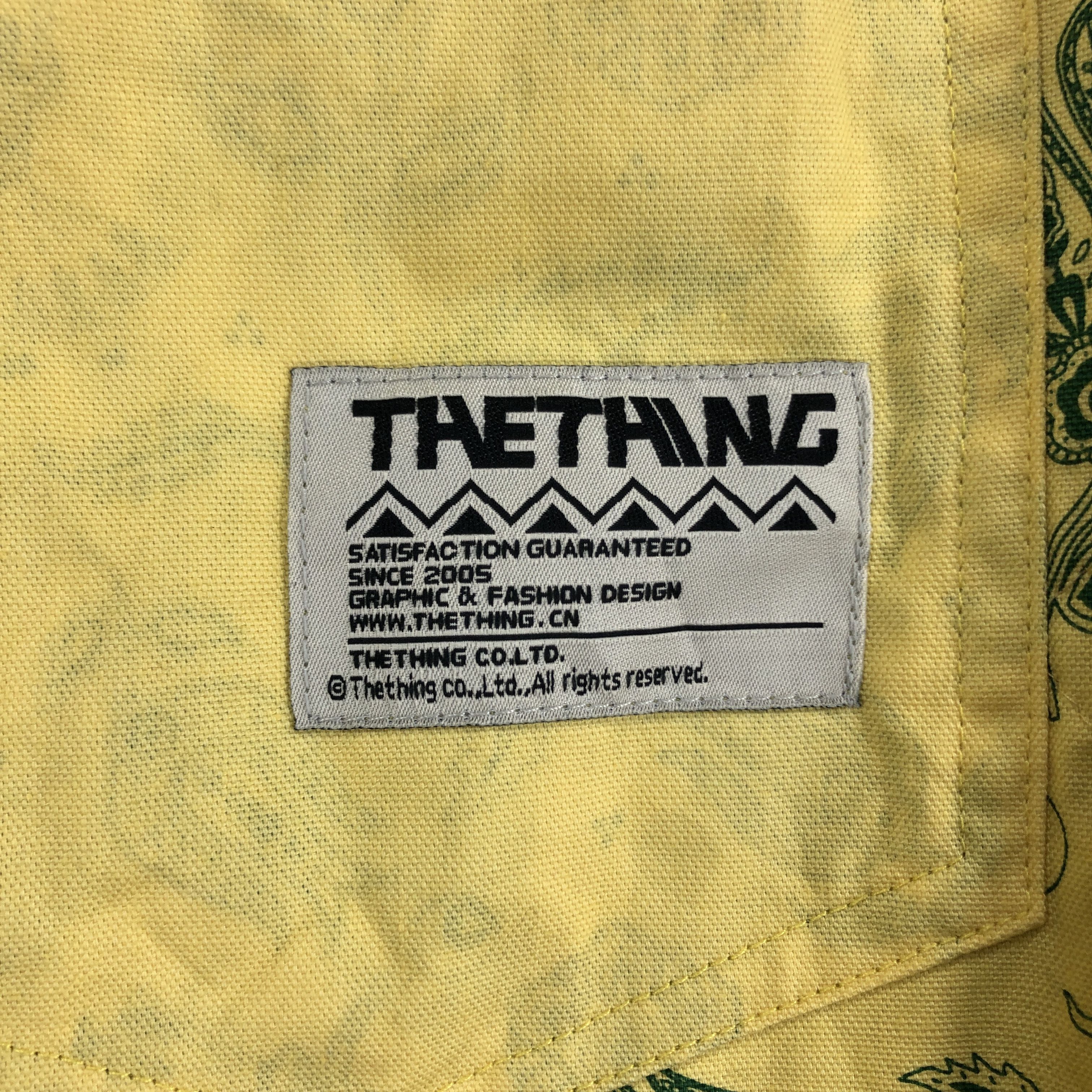 Vintage Y2K Vintage THE THING Jacket Shirt Paisley Design #0486/U Size US S / EU 44-46 / 1 - 4 Thumbnail