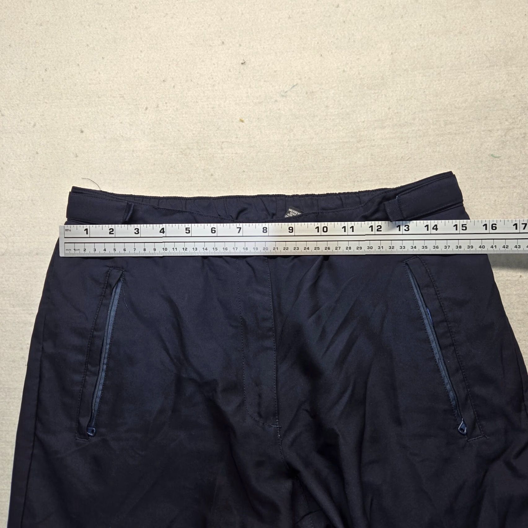 Jones New York Jones New York Sport Stretch Pants Solid Black Flat Front Adult Women's Size 8 Size 30" / US 8 / IT 44 - 5 Thumbnail