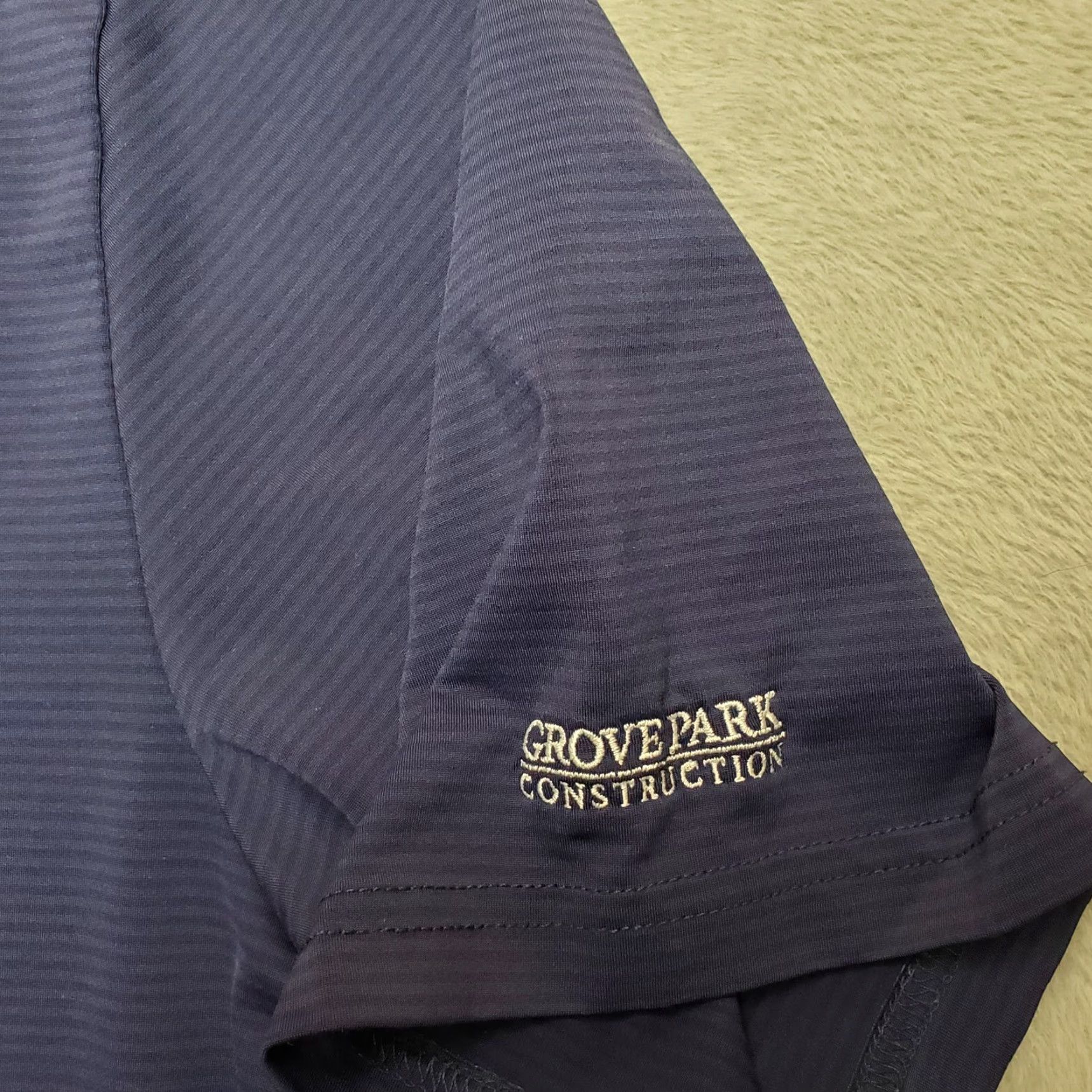 Vintage Criquet Shirt Mens Large Blue Polo Short Sleeve Performance Golf Casual Shirt Mens Blue Polo Short Sleeve Logo Accents Pockets Size US L / EU 52-54 / 3 - 4 Thumbnail