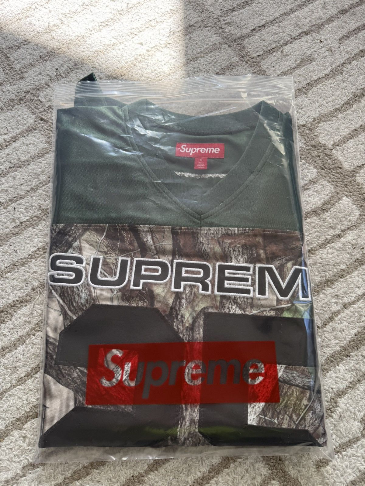 Supreme Breast Cancer Awareness Jersey FW25