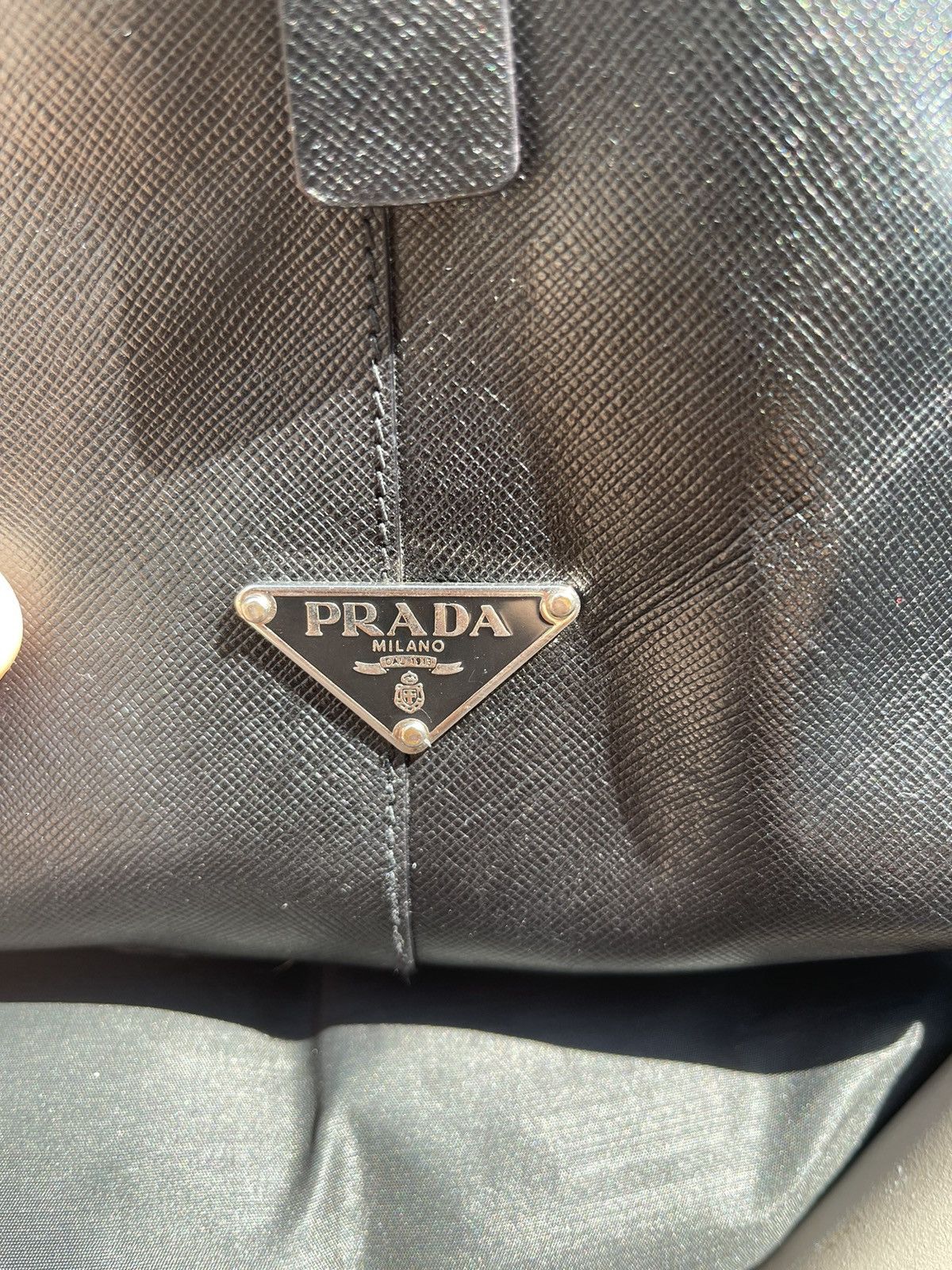 Prada Prada briefcase saffiano black bought in japan Size ONE SIZE - 8 Thumbnail