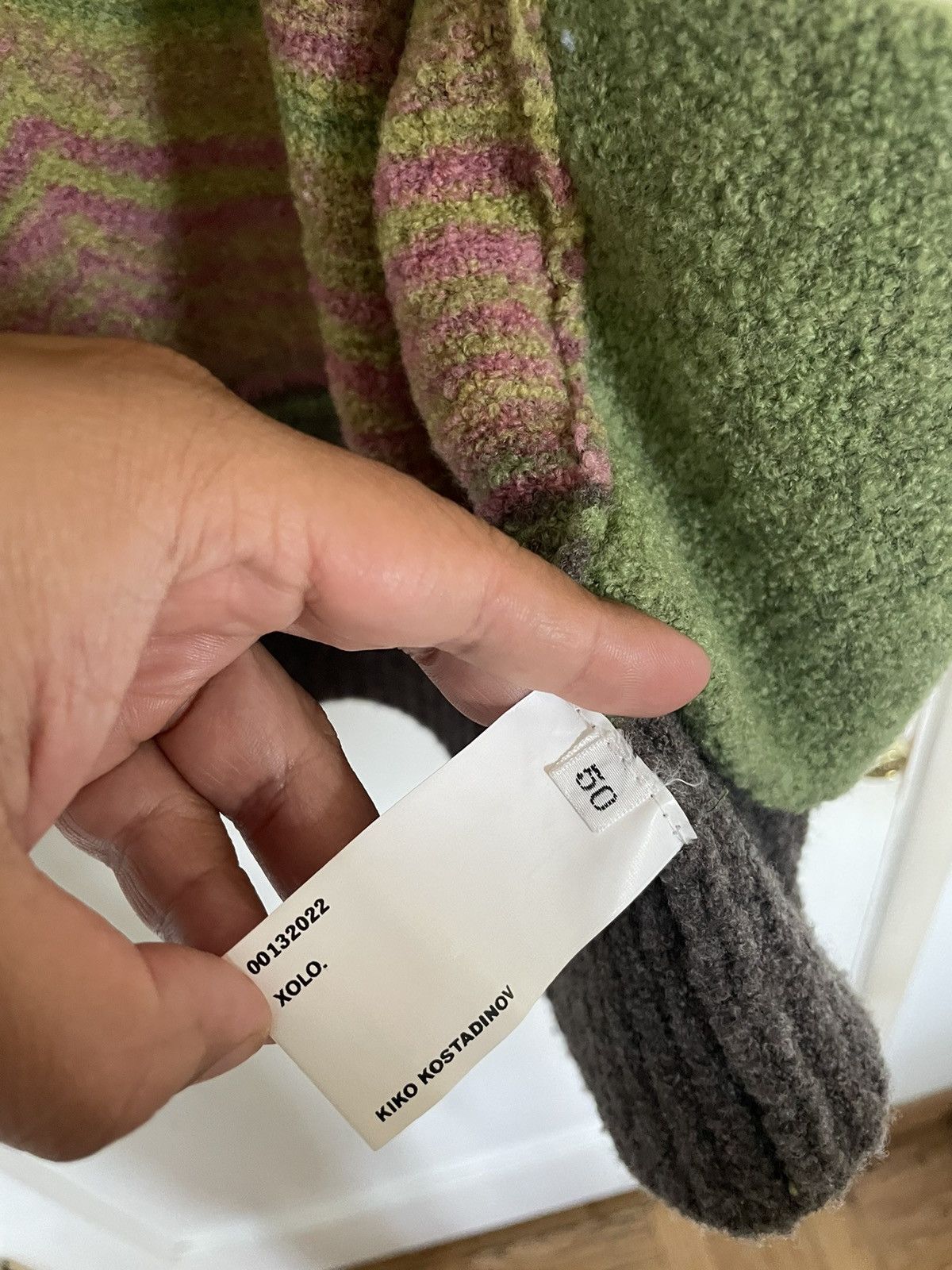 Kiko Kostadinov Kiko Kostadinov Ketra Knit Hoodie Size US M / EU 48-50 / 2 - 5 Thumbnail