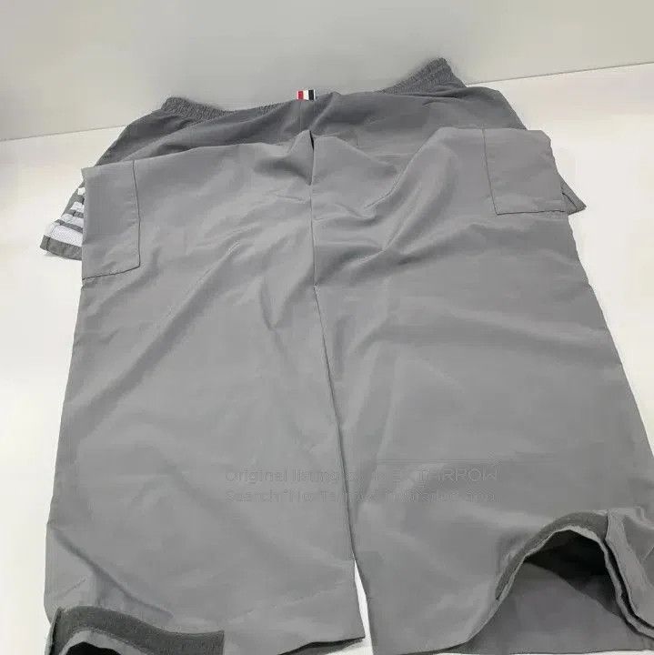 Thom Browne Thom Browne Grey Lightweight Track Pants. Size 30" / US 8 / IT 44 - 9 Thumbnail
