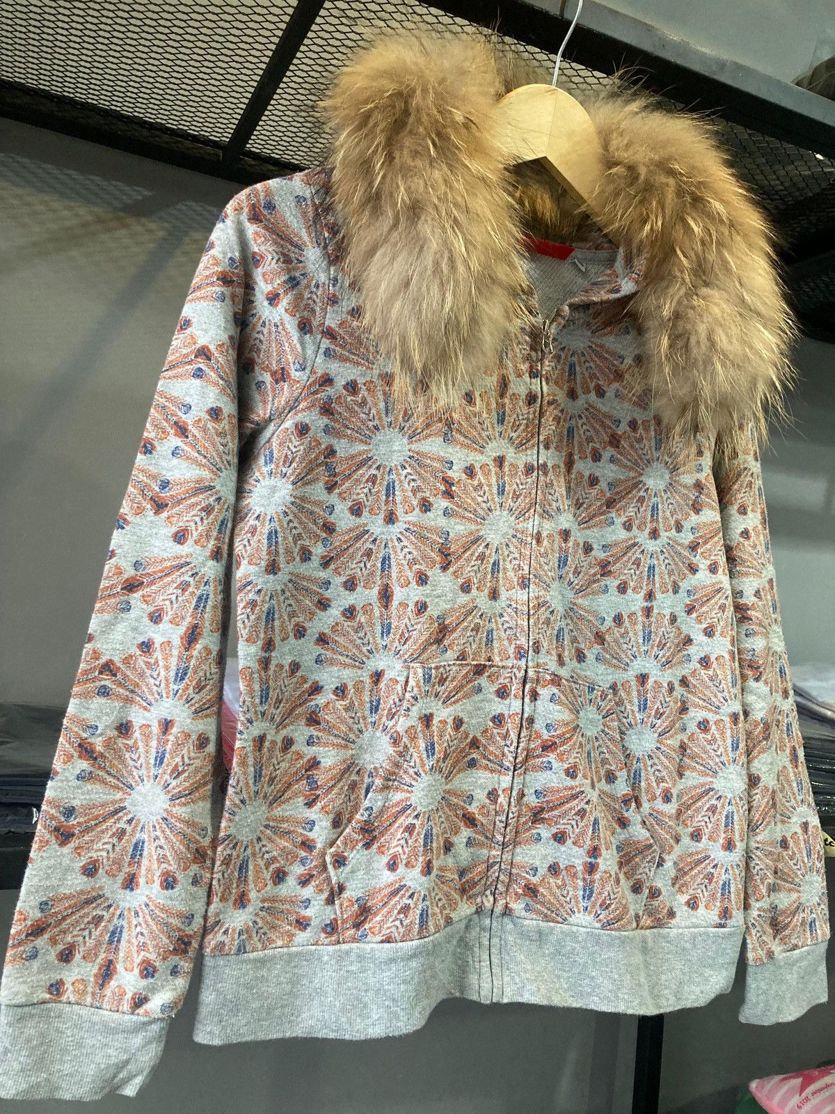 Japanese Brand Japanese Furry Geometric Kaleidoscope Faux Fuzzy Y2k Cozy Size M / US 6-8 / IT 42-44 - 2 Thumbnail