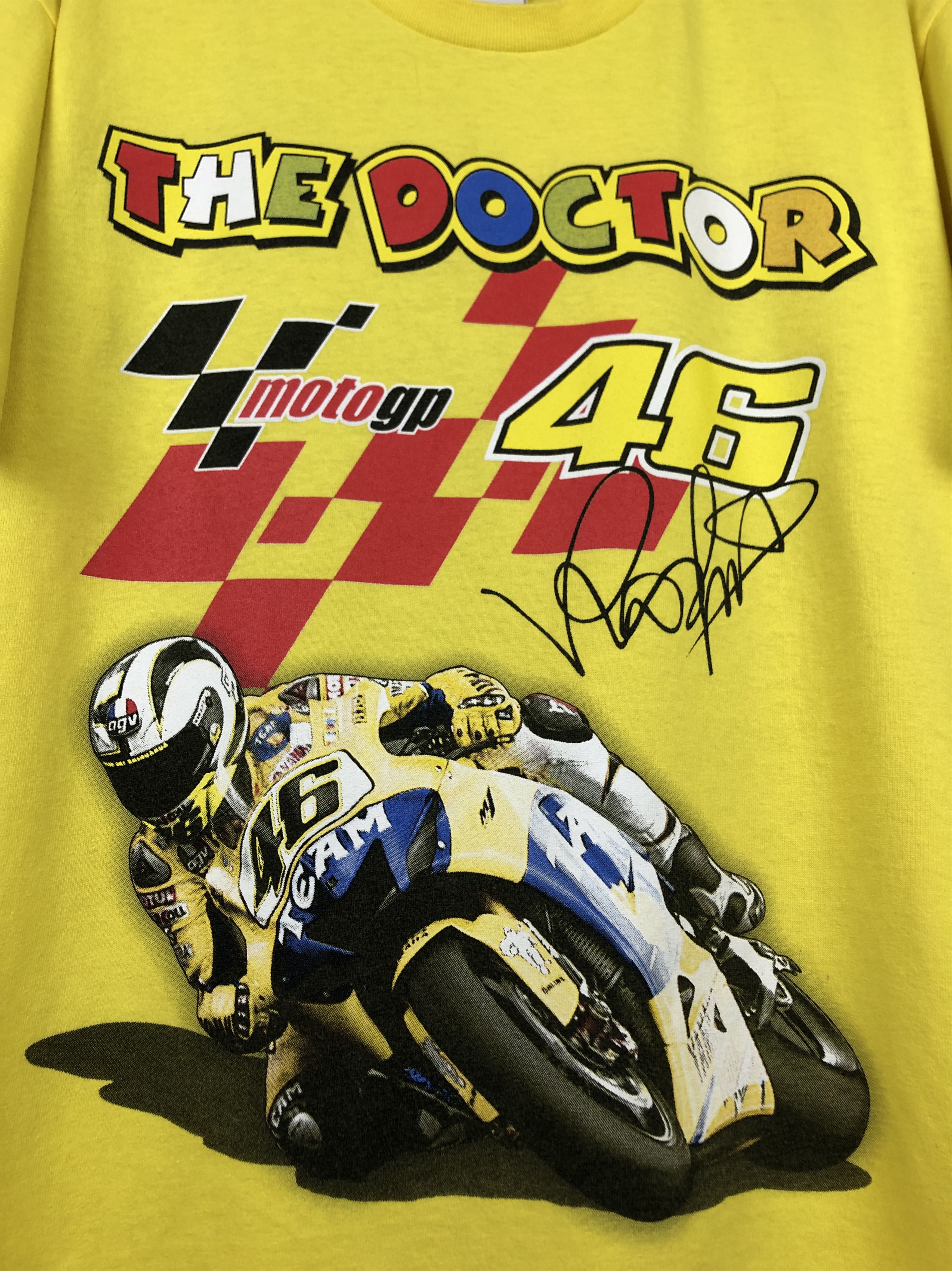 Vintage Vintage Valentino Rossi Doctor Sun Racing Yamaha Jersey Tee Size US L / EU 52-54 / 3 - 6 Thumbnail