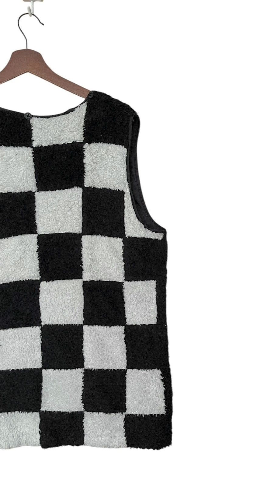 Fred Perry × Vintage Vintage Brand Fred Perry Fur Inner Vest 1990s Size US S / EU 44-46 / 1 - 8 Thumbnail