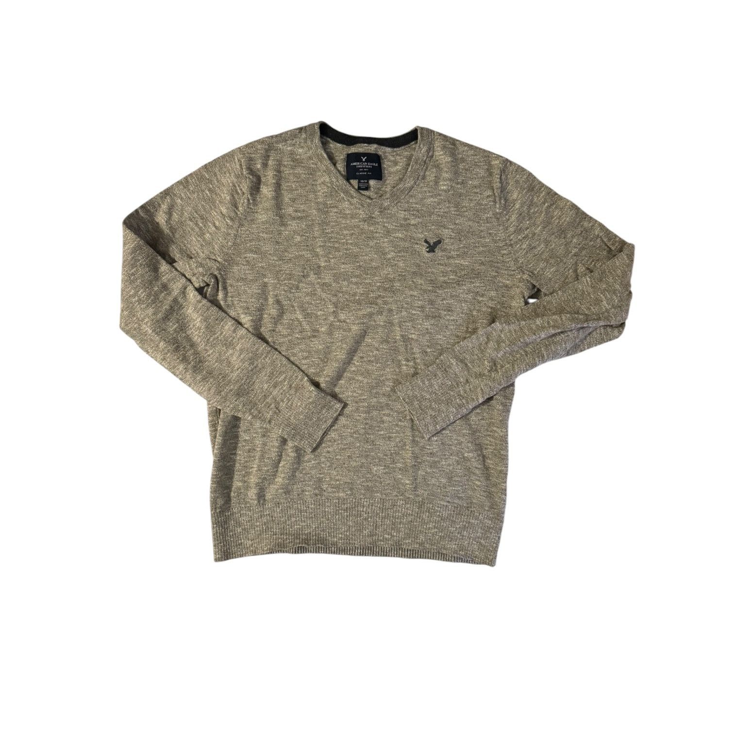American Eagle Outfitters American Eagle Outfitters Tan Sweater V Neck Extra Small Size US XS / EU 42 / 0 - 1 Thumbnail