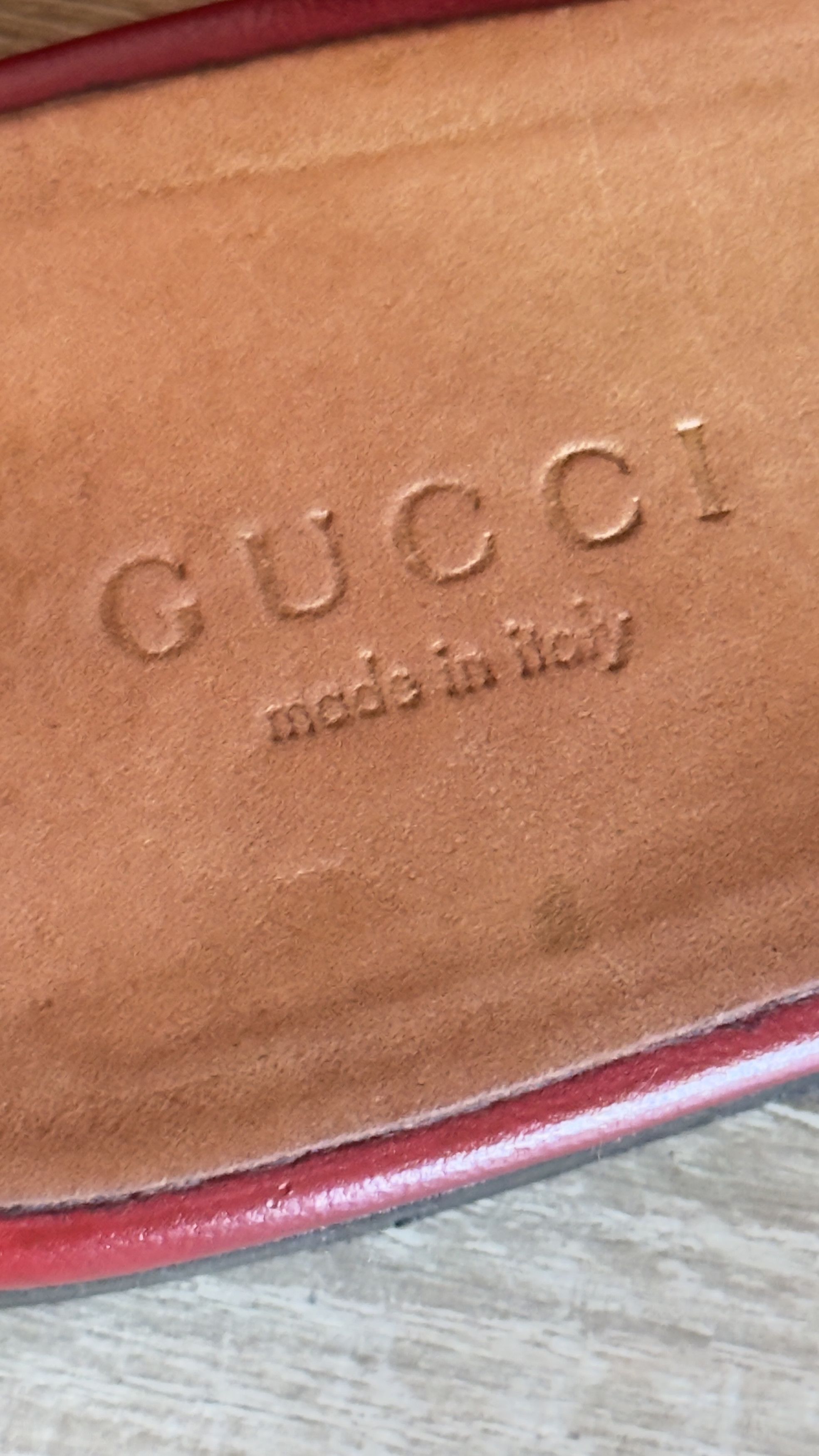 Gucci 🔥 Gucci clogs princetown horse red leather size 8 Us 38 eu Size US 8 / IT 38 - 10 Thumbnail