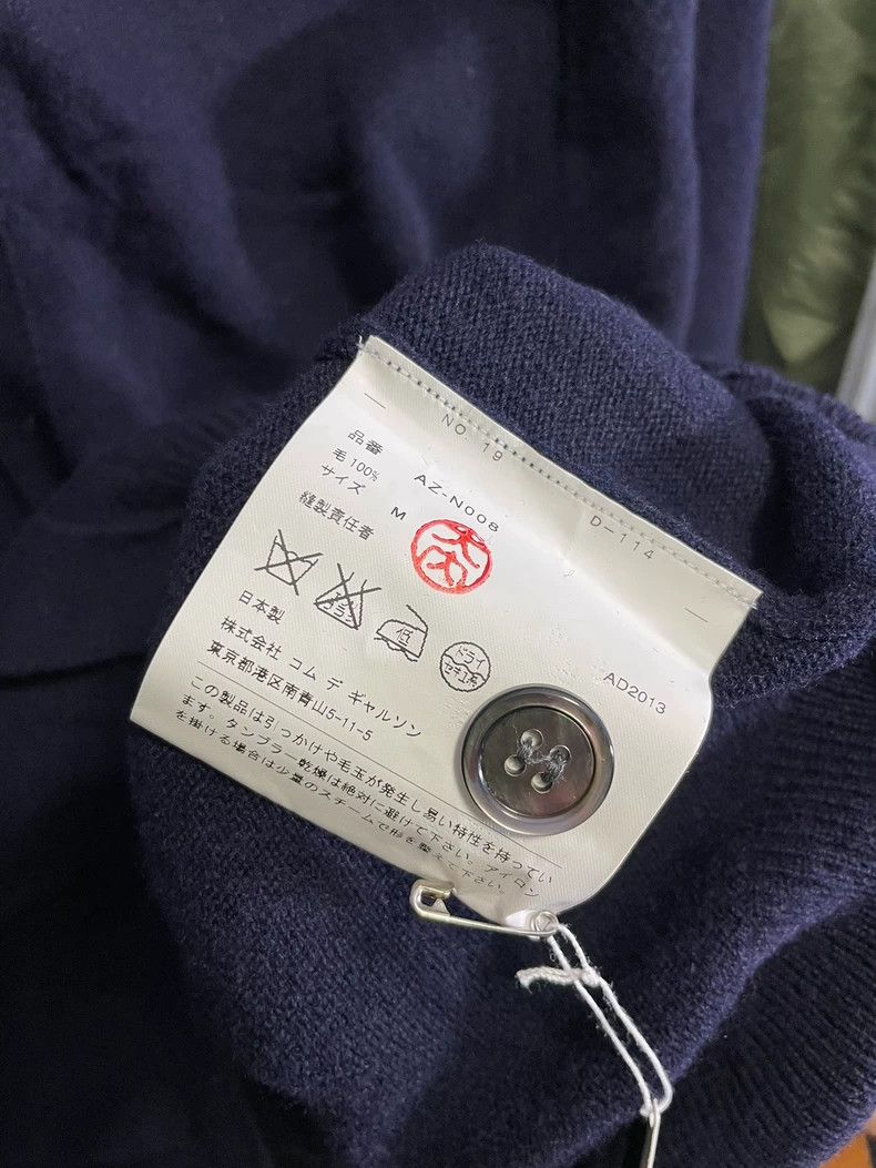 Comme des Garcons Comme Des Garcons Red Heart Black Cardigan Sweater Size M / US 6-8 / IT 42-44 - 8 Thumbnail