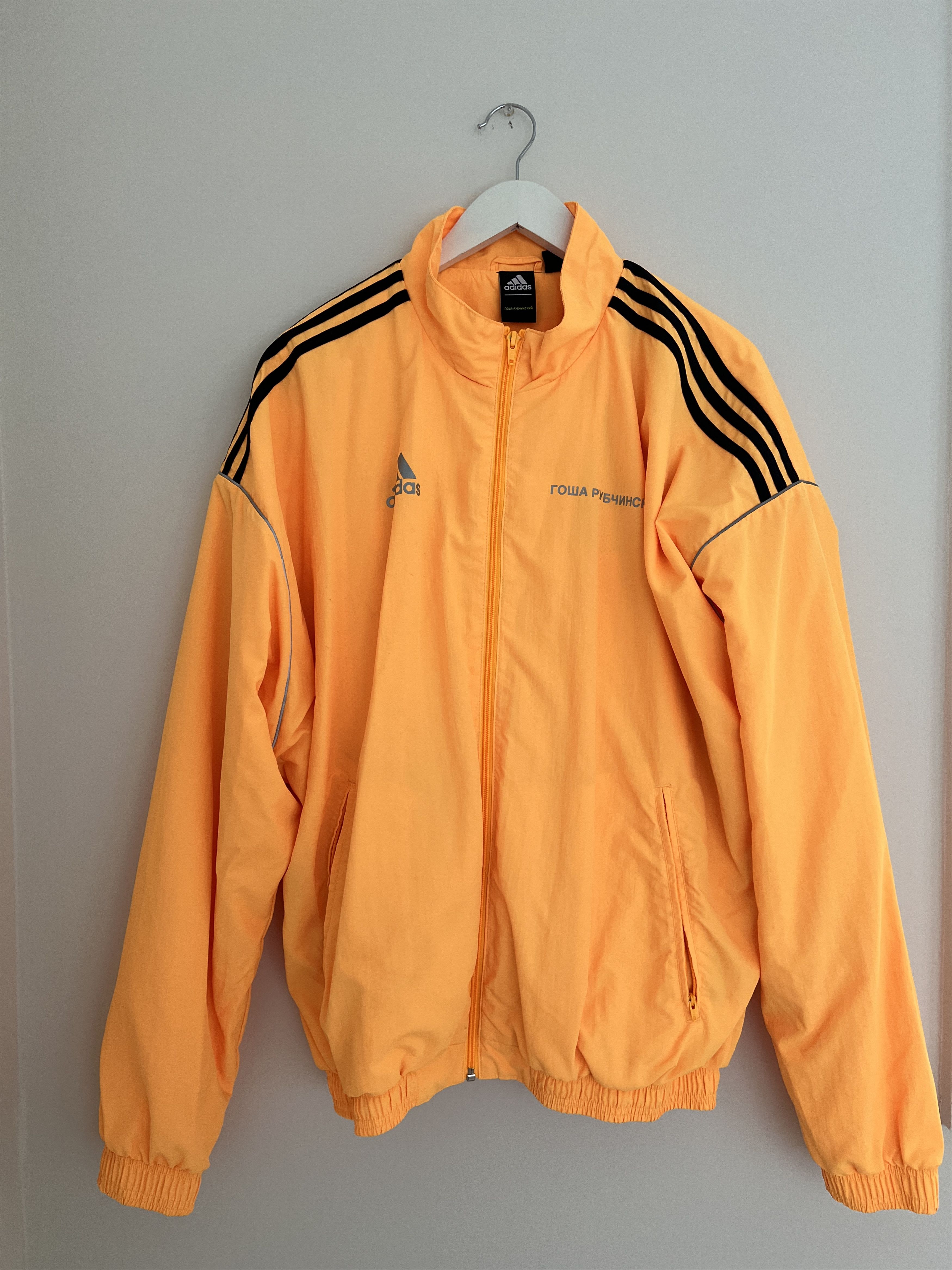 image of Adidas Track Suit Set in Orange, Men's (Size Small)