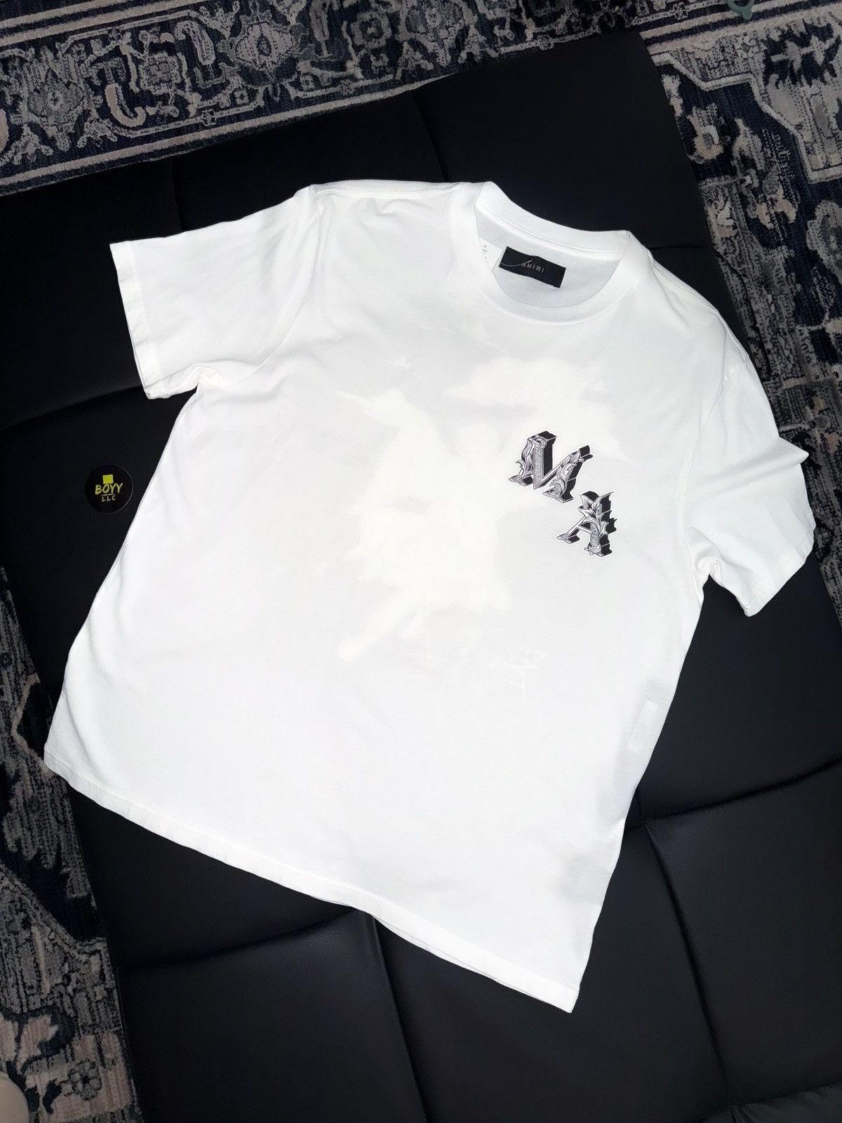 Amiri Amiri Cherum logo t shirt Size US M / EU 48-50 / 2 - 2 Thumbnail