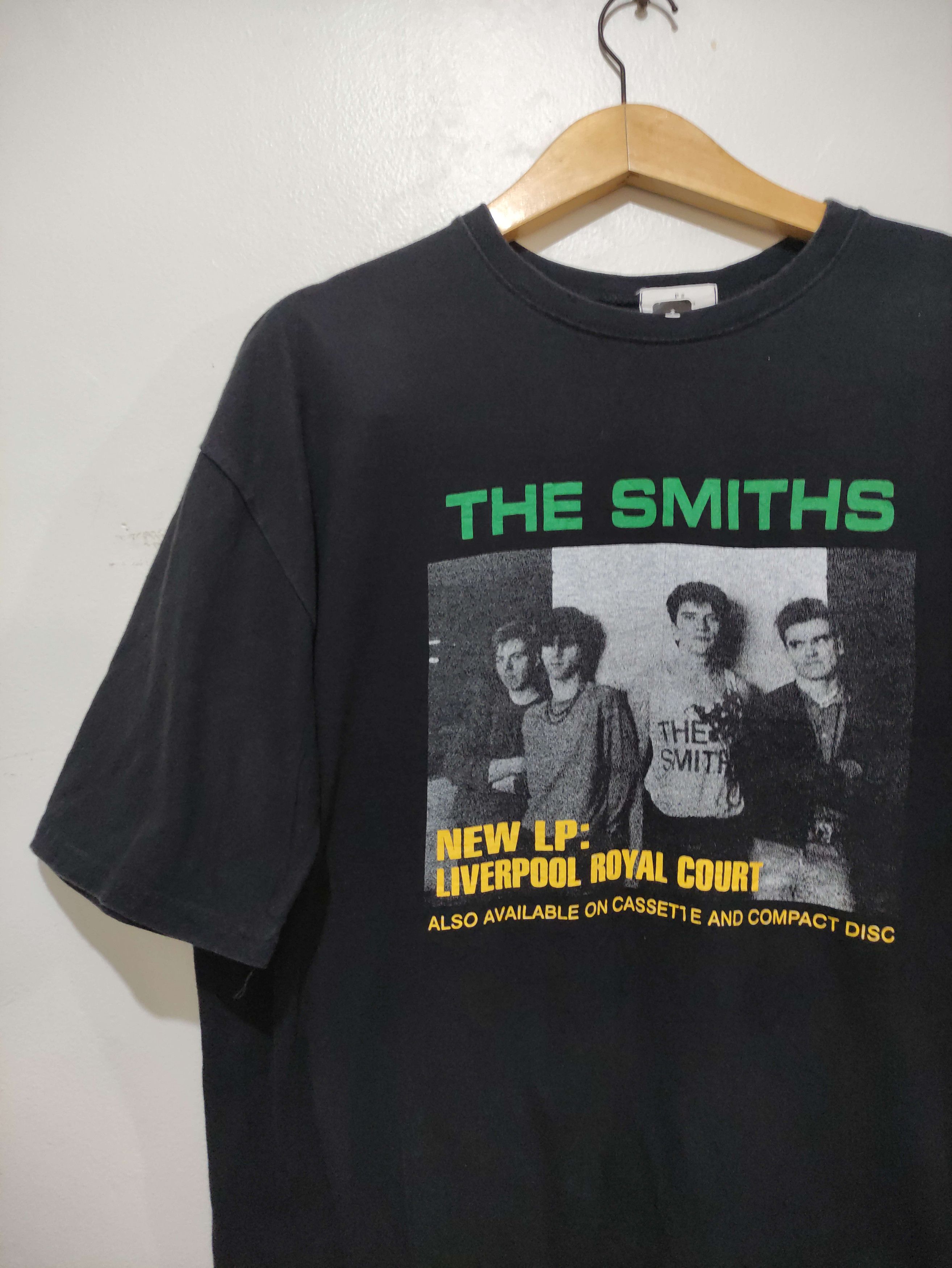 Band Tees The Smiths "New LP" Liverpool Royal Court Promo Tee Size US L / EU 52-54 / 3 - 7 Thumbnail