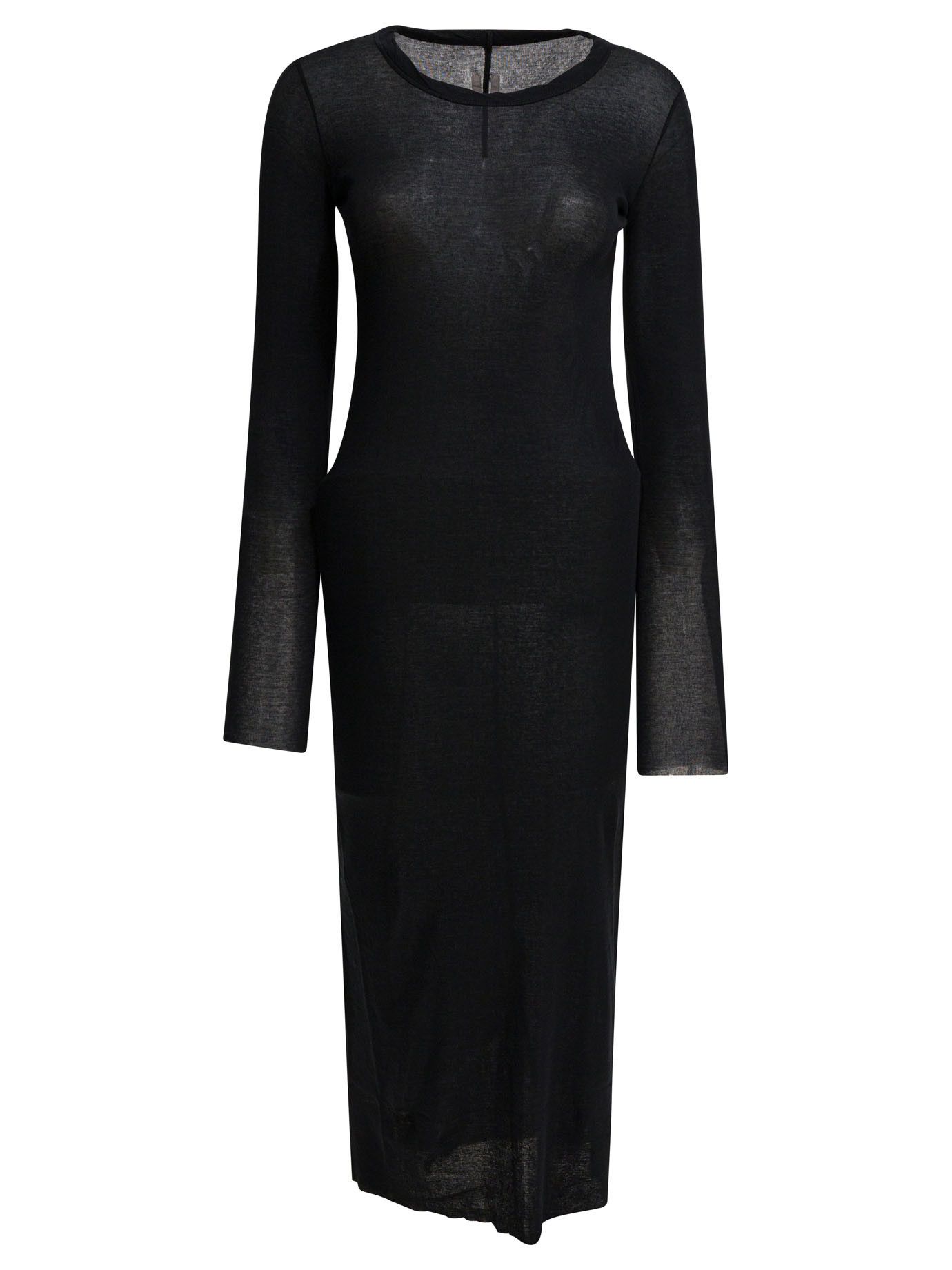 Rick Owens Cotton Midi Dress tag size 40 Women - USA Duties Paid
