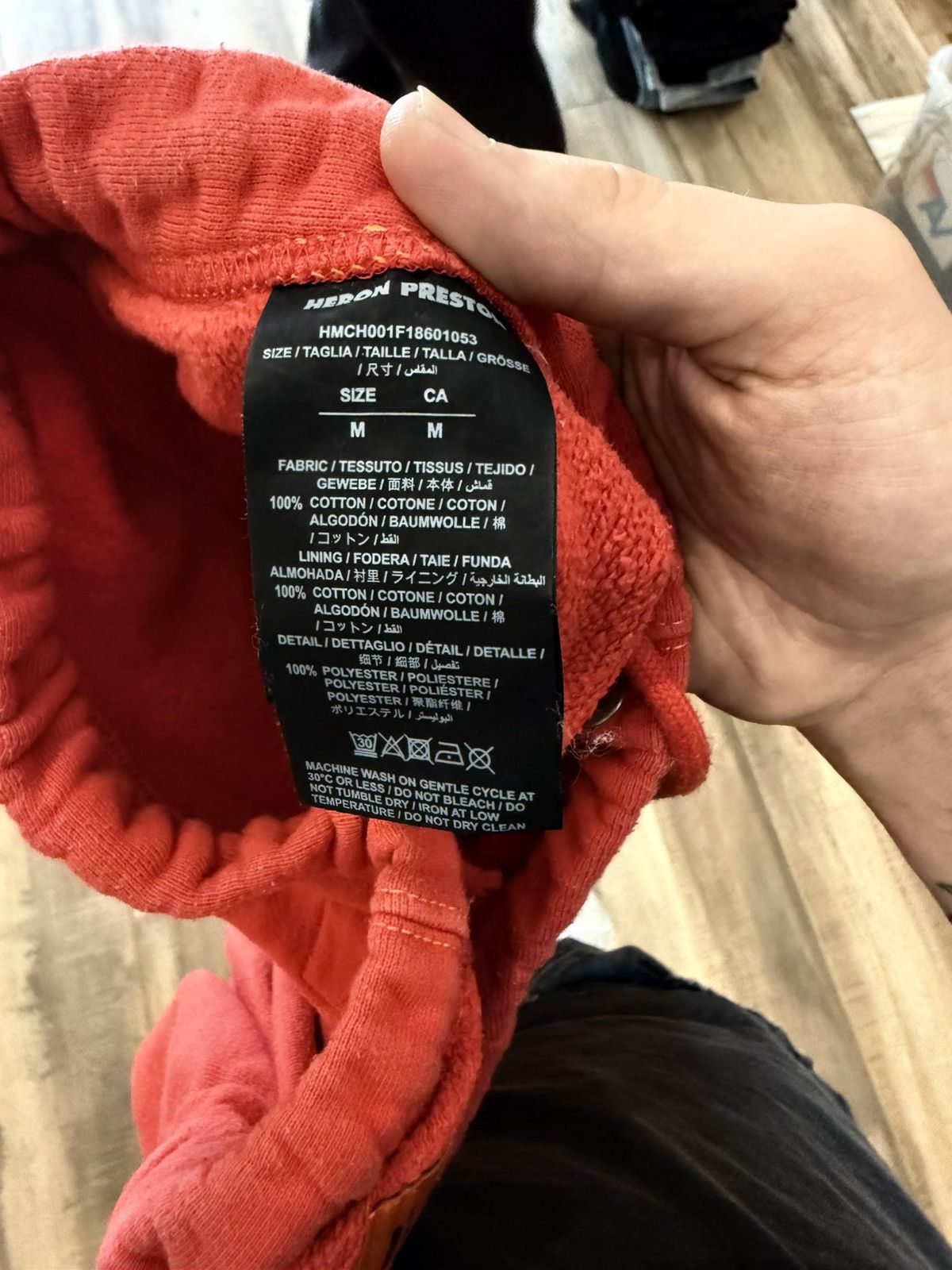 Heron Preston Heron Preston Orange NASA Sweatpants Size US 34 / EU 50 - 4 Thumbnail