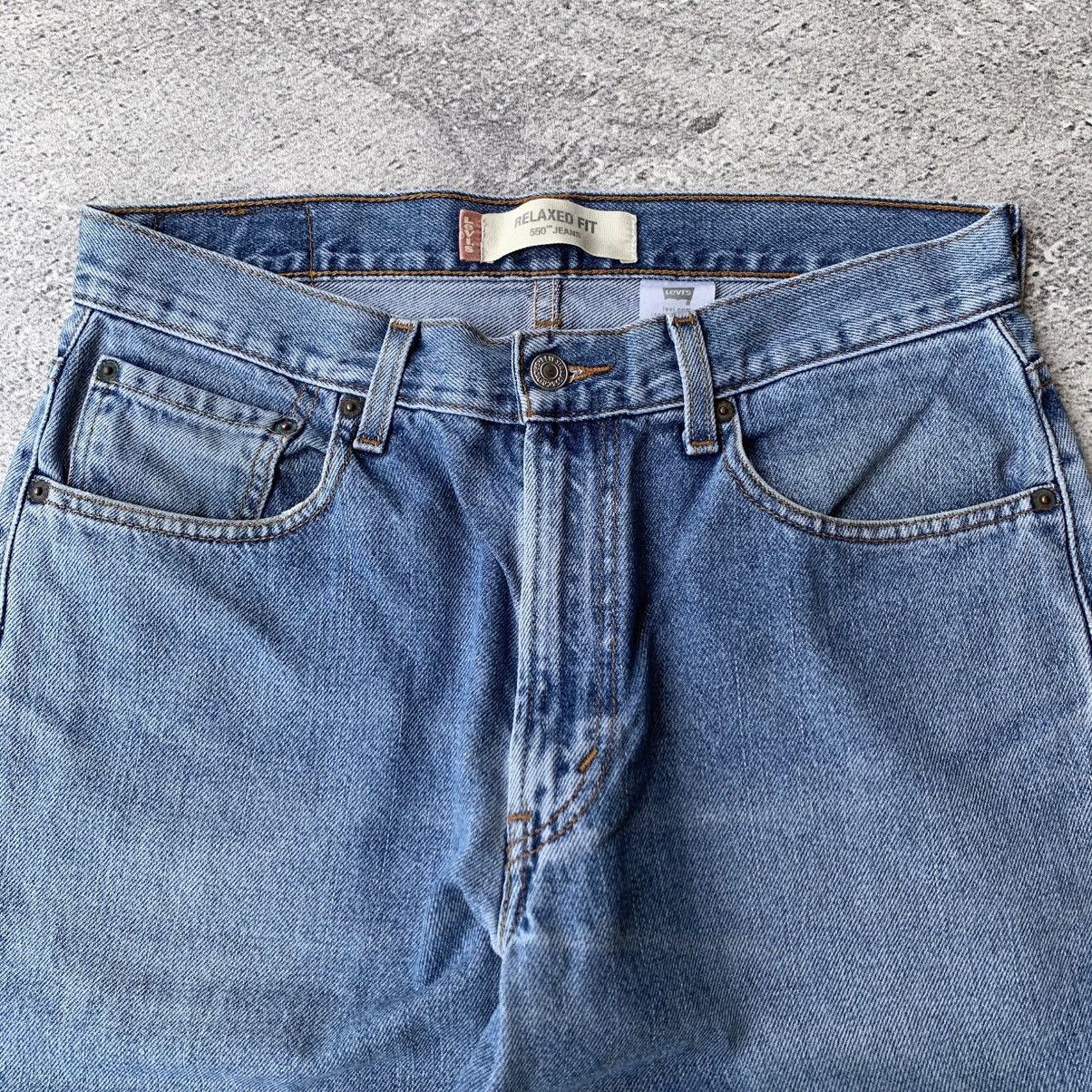 Levi's Vintage Clothing Vintage Levi’s 550 Relaxed fit Blue wash Jeans Size US 32 / EU 48 - 5 Thumbnail