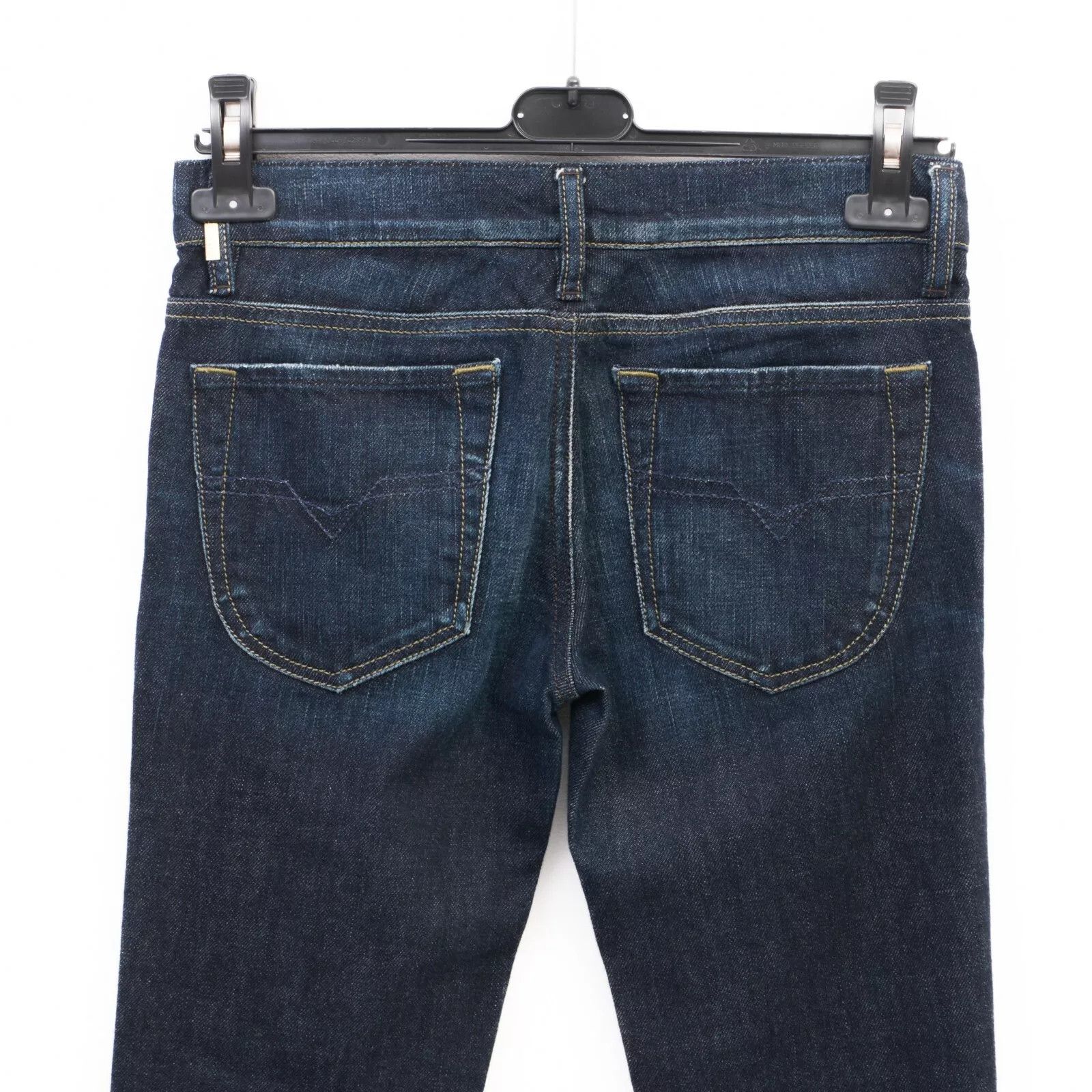 Diesel LIV Stretch Women's W26 L32 Jeans Straight Low Rise Trousers Size 26" / US 2 / IT 38 - 3 Thumbnail