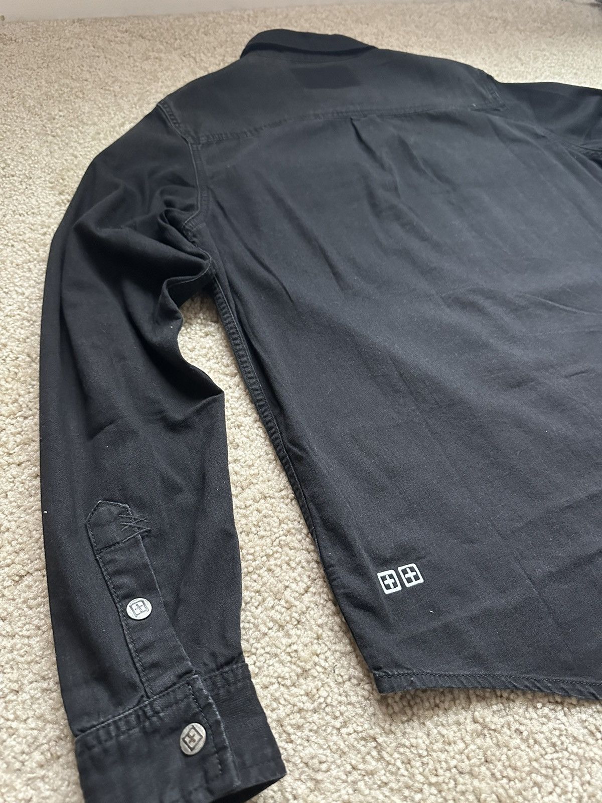 Ksubi Ksubi De Nimes Long Sleeve Shirt Size US M / EU 48-50 / 2 - 4 Thumbnail