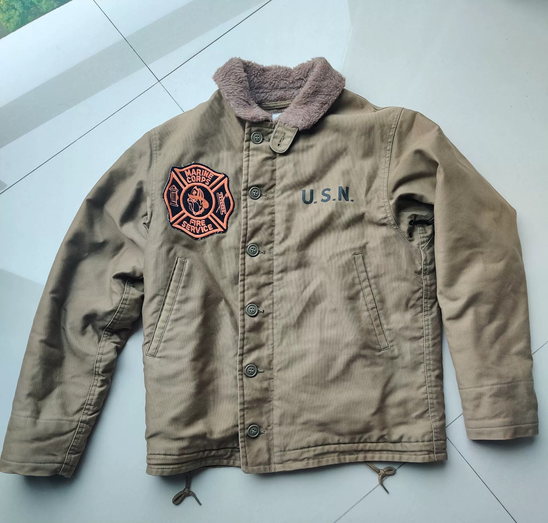 TOYS McCOY Limited Edition N1 Jacket with Patch Size US M / EU 48-50 / 2 - 1 Thumbnail