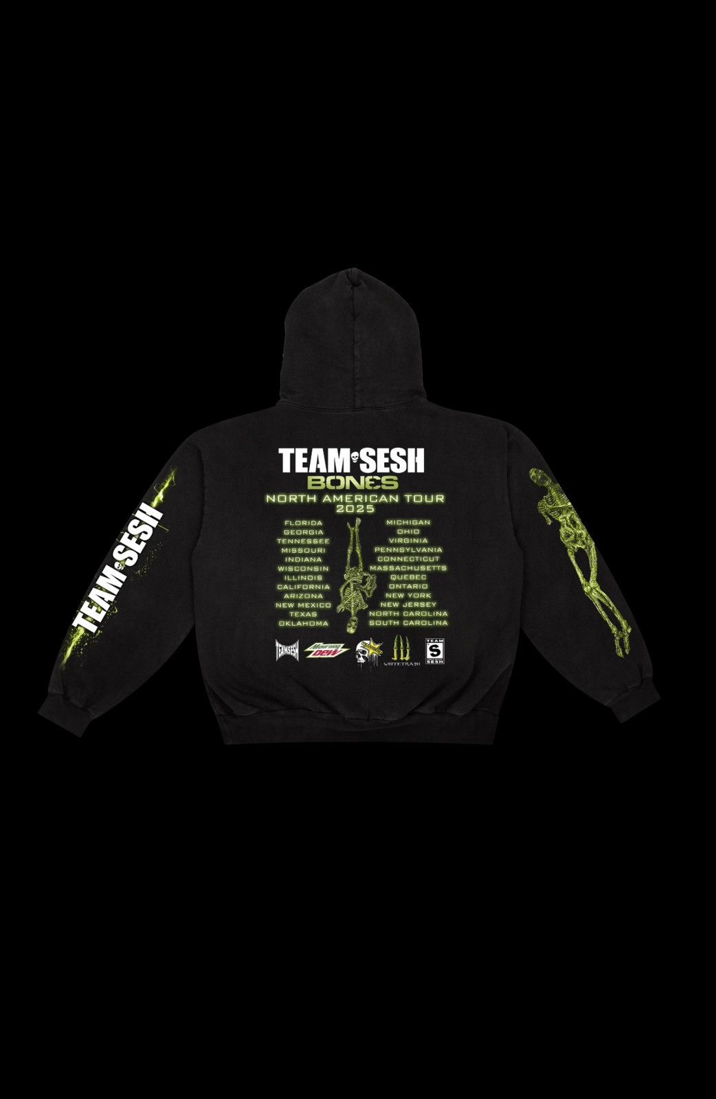 TeamSESH Team Sesh Bones Grey Day 2025 COD Hoodie Size US XL / EU 56 / 4 - 2 Thumbnail