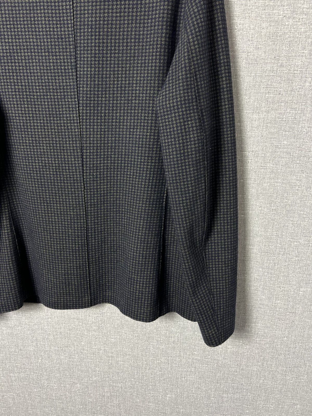Harris Wharf London Harris Wharf London Moleskin Houndstooth Soft Blazer Jacket Size 38R - 17 Thumbnail